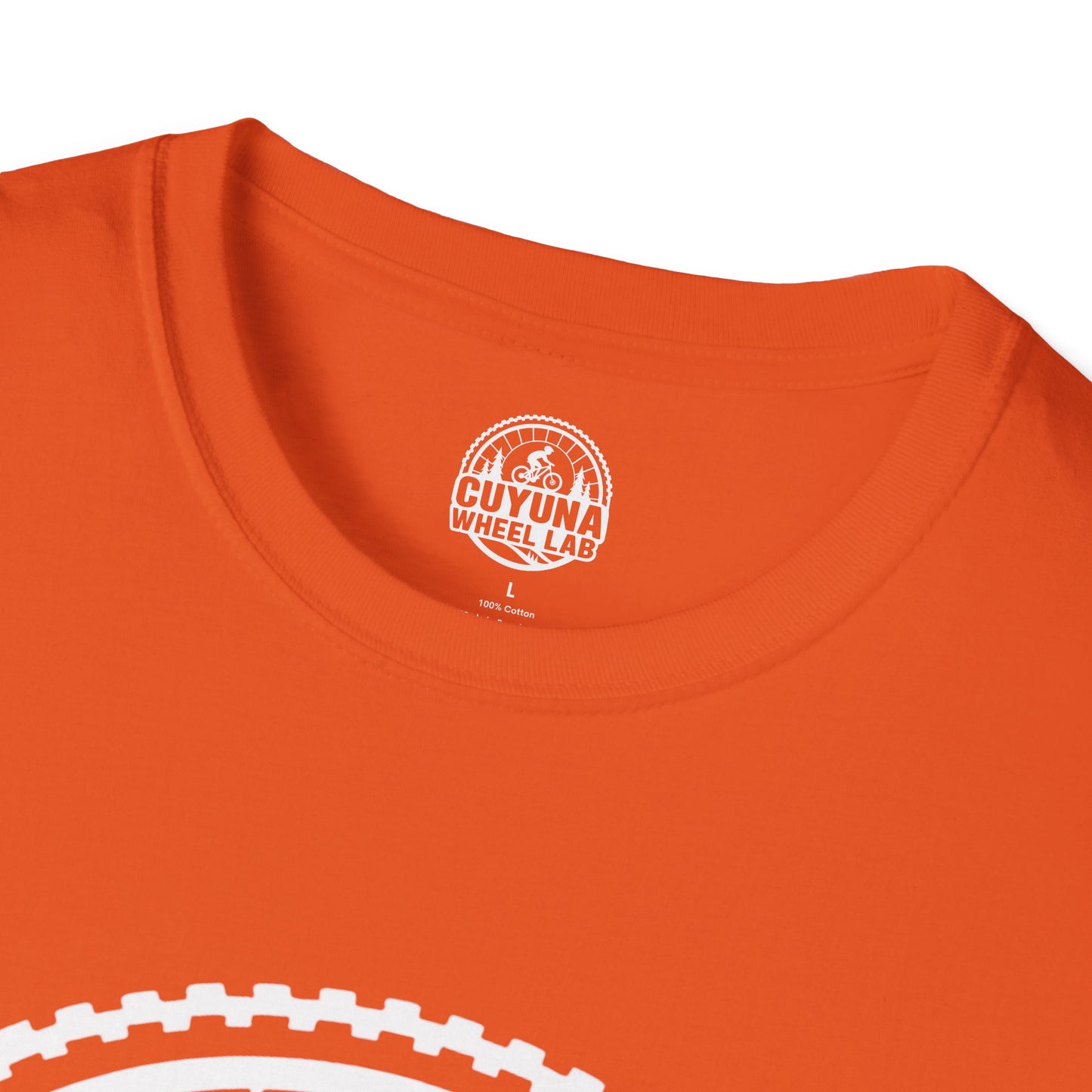 Cuyuna Wheel Lab Unisex T-Shirt - Perfect for Cyclists, Outdoor Enthusiasts, Gifts for Bike Lovers, Casual Wear, Unique Graphic Tee
