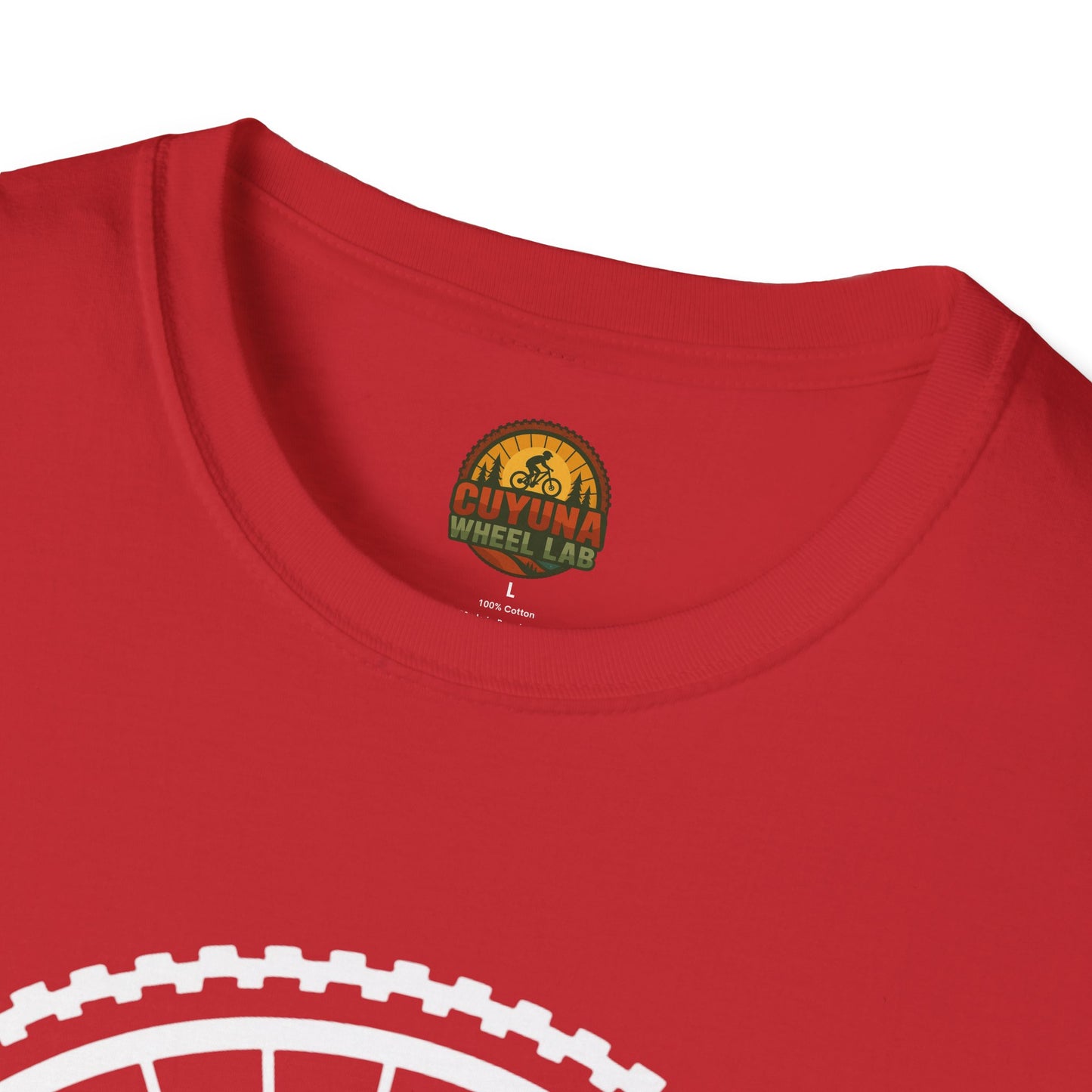 Cuyuna Wheel Lab T-Shirt, Unisex Cycling Shirt, Biking Gift, Mountain Bike Tee, Outdoor Adventure Apparel