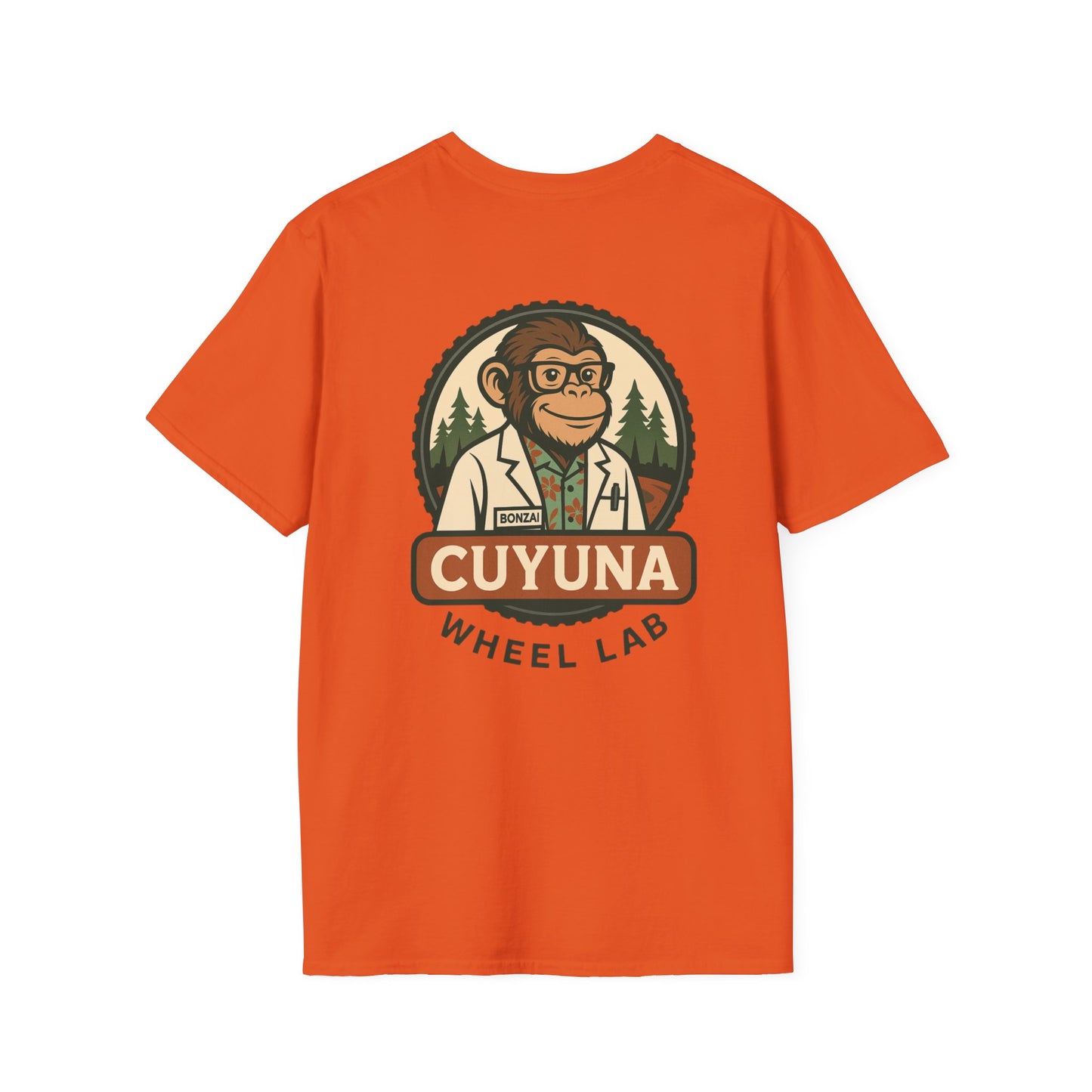 Cuyuna Wheel Lab Bonzai Unisex T-Shirt - Perfect for Cyclists, Outdoor Enthusiasts, Gifts for Bike Lovers, Casual Wear, Unique Graphic Tee