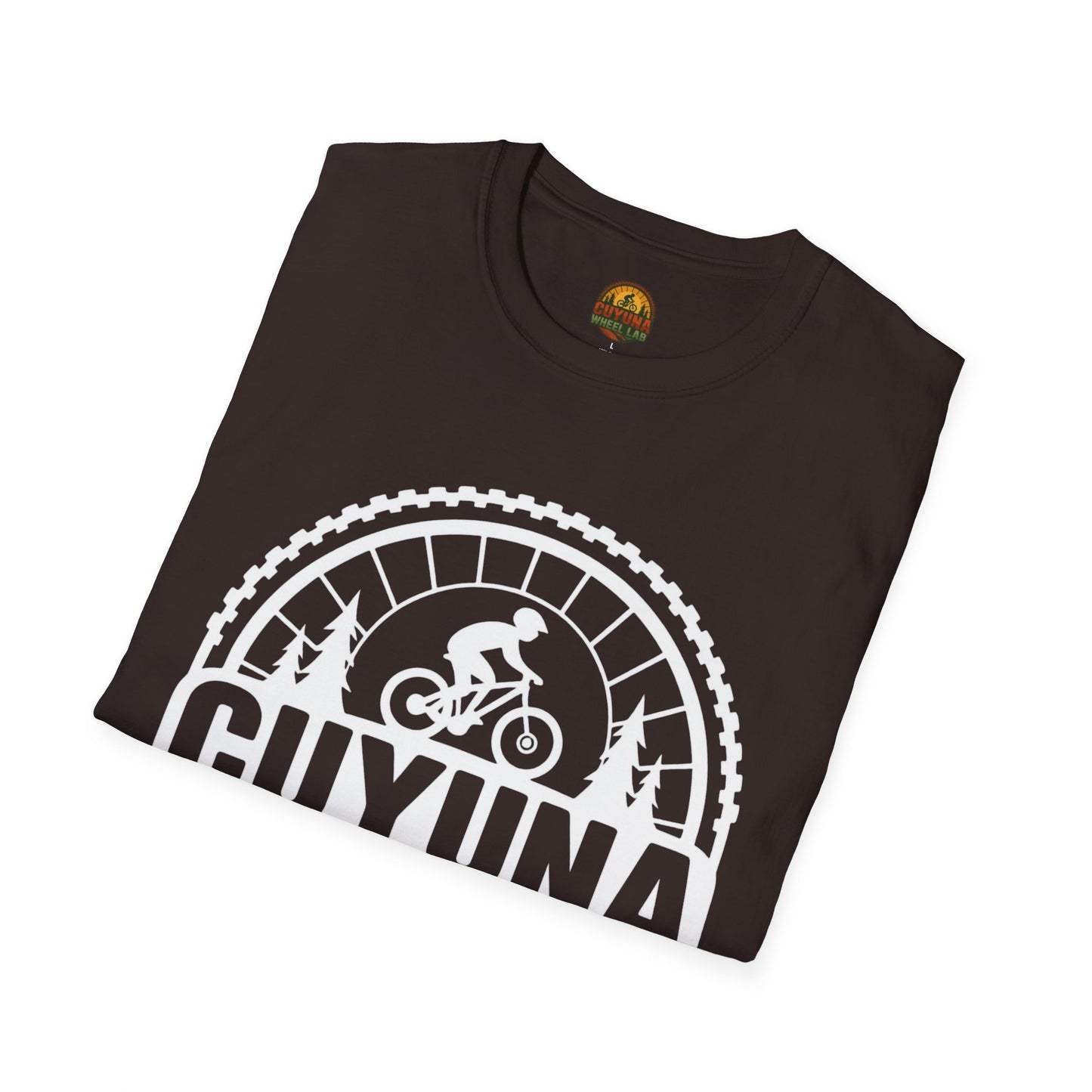 Cuyuna Wheel Lab T-Shirt, Unisex Cycling Shirt, Biking Gift, Mountain Bike Tee, Outdoor Adventure Apparel