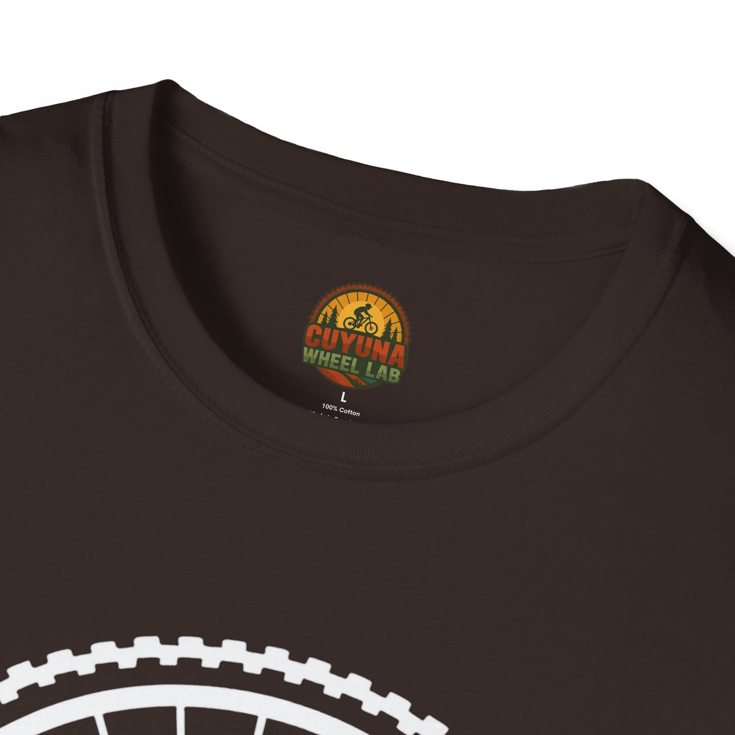 Cuyuna Wheel Lab T-Shirt, Unisex Cycling Shirt, Biking Gift, Mountain Bike Tee, Outdoor Adventure Apparel