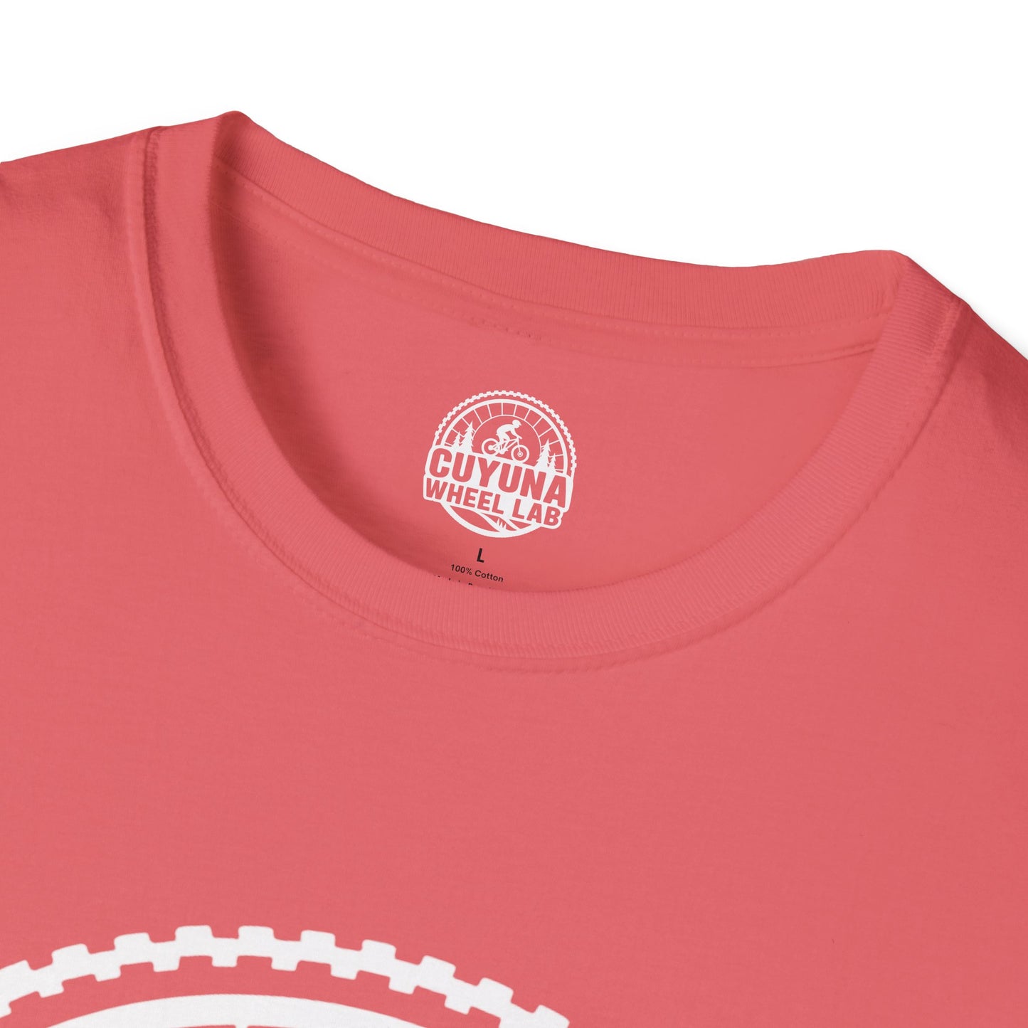 Cuyuna Wheel Lab Unisex T-Shirt - Perfect for Cyclists, Outdoor Enthusiasts, Gifts for Bike Lovers, Casual Wear, Unique Graphic Tee