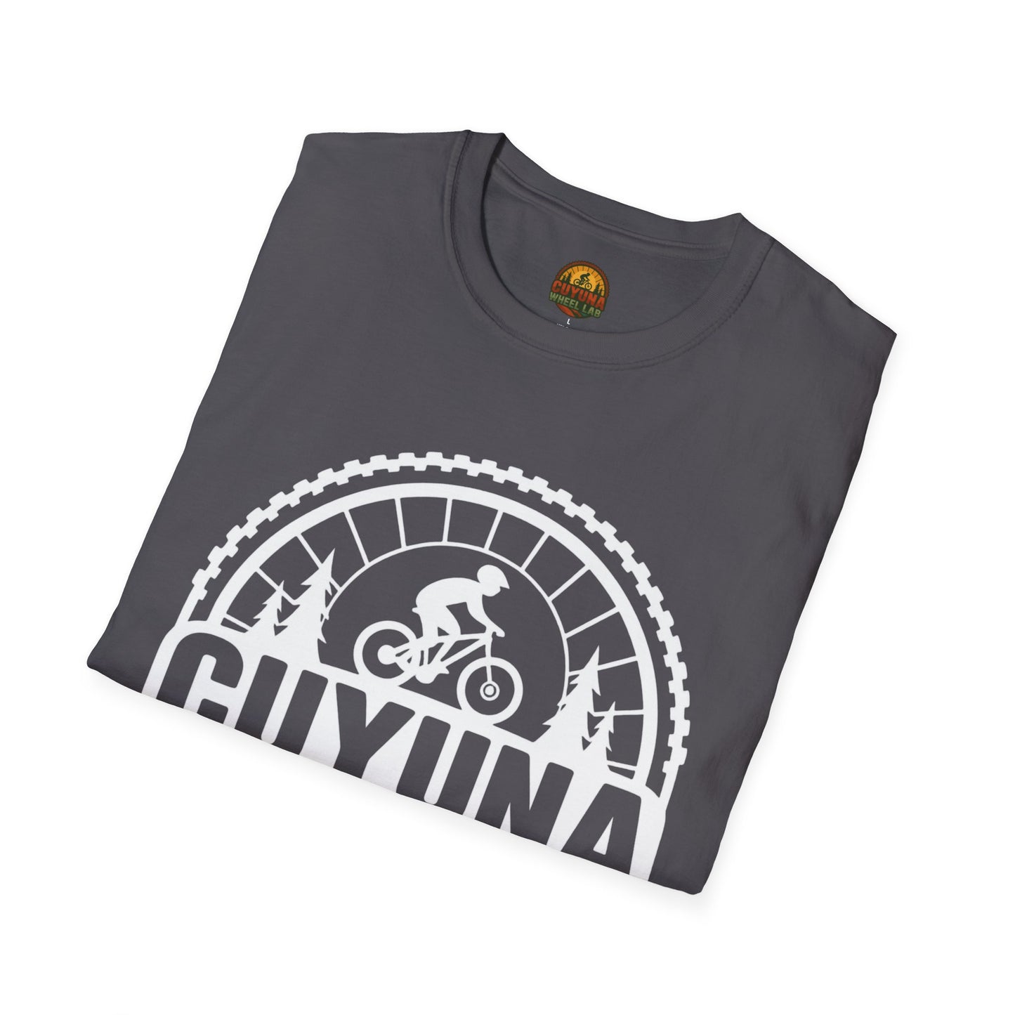 Cuyuna Wheel Lab T-Shirt, Unisex Cycling Shirt, Biking Gift, Mountain Bike Tee, Outdoor Adventure Apparel