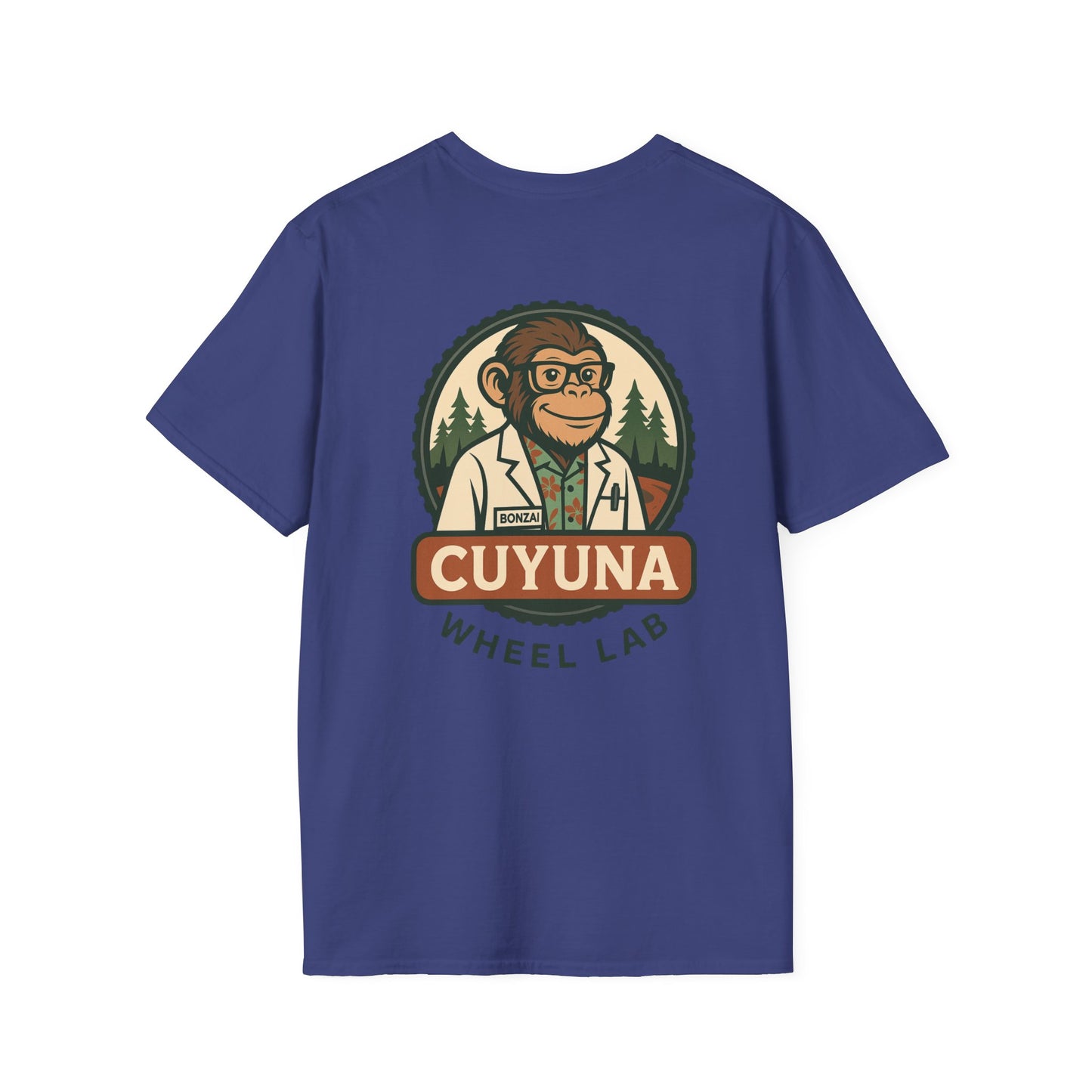 Cuyuna Wheel Lab Bonzai Unisex T-Shirt - Perfect for Cyclists, Outdoor Enthusiasts, Gifts for Bike Lovers, Casual Wear, Unique Graphic Tee