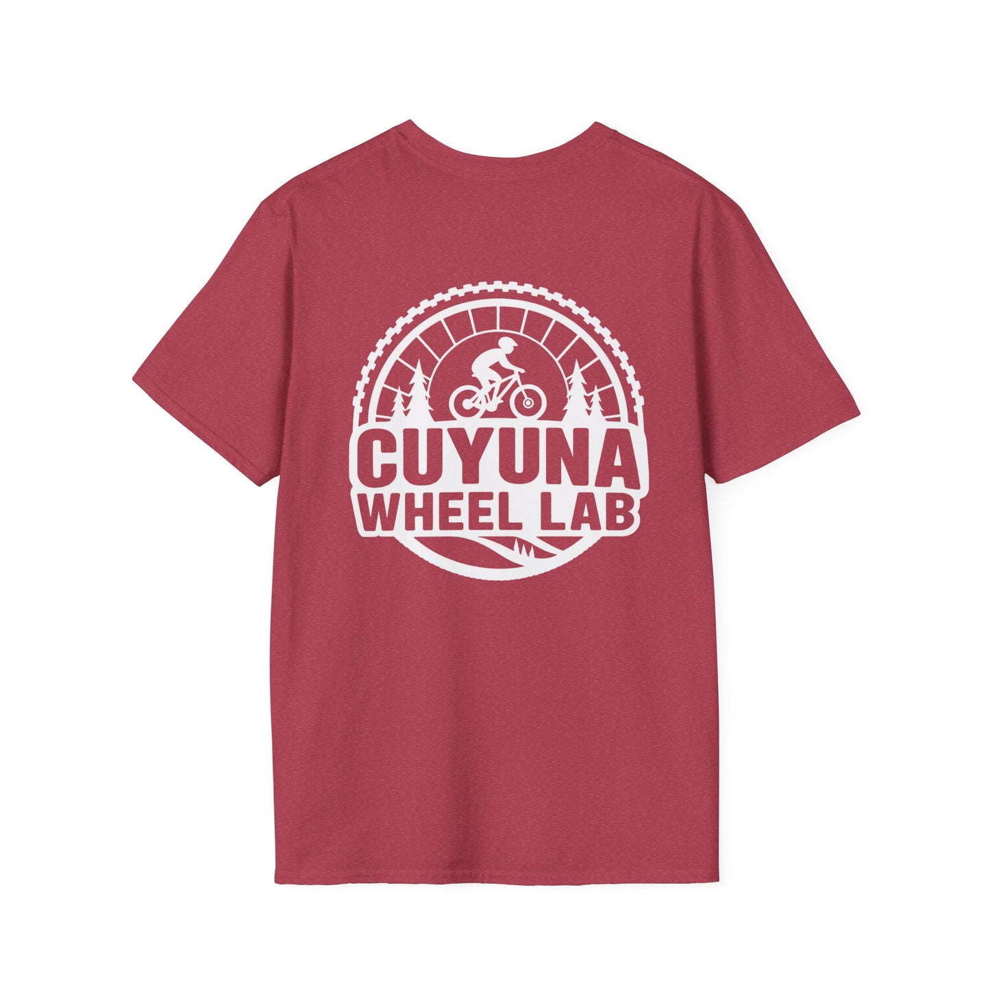 Cuyuna Wheel Lab T-Shirt, Unisex Cycling Shirt, Biking Gift, Mountain Bike Tee, Outdoor Adventure Apparel
