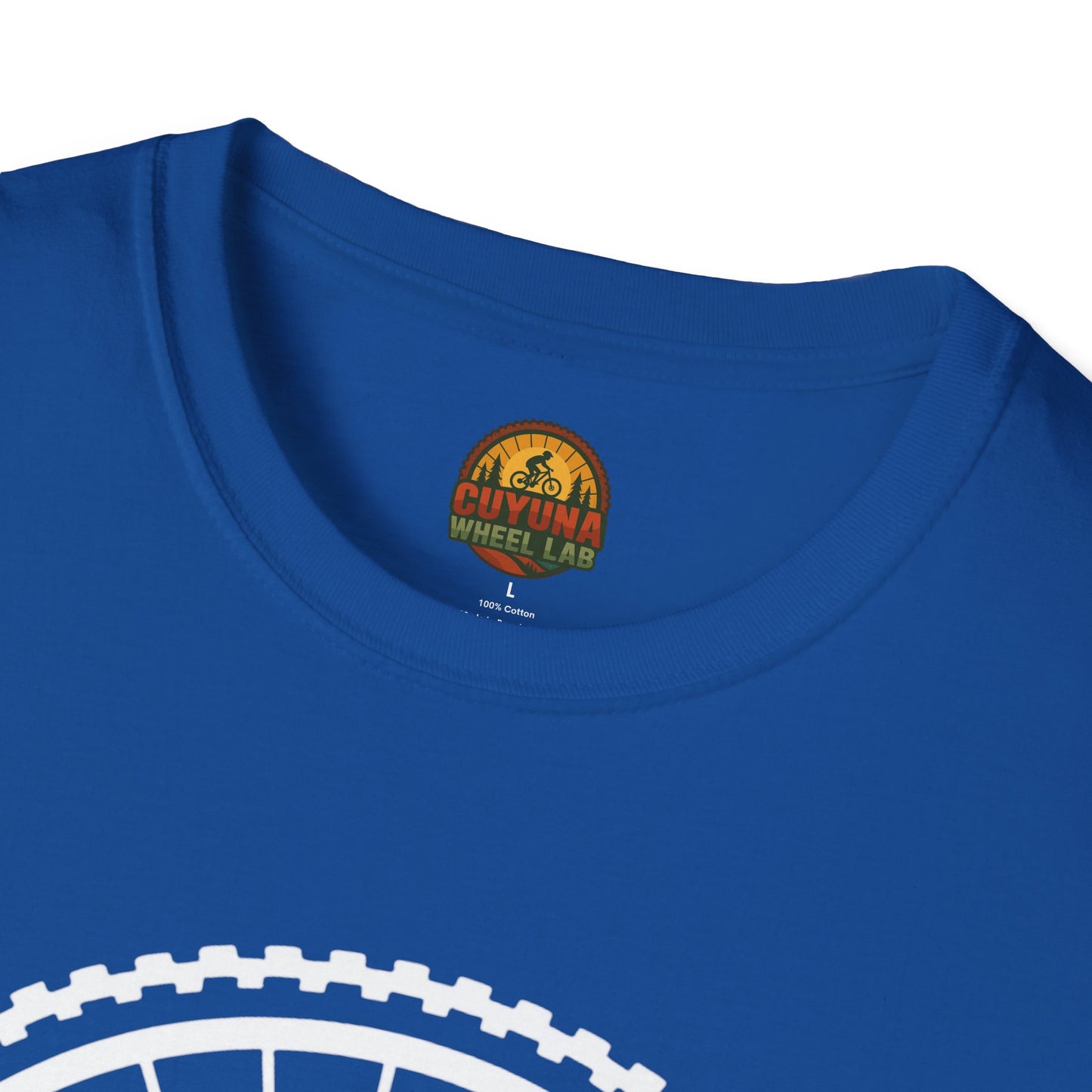 Cuyuna Wheel Lab T-Shirt, Unisex Cycling Shirt, Biking Gift, Mountain Bike Tee, Outdoor Adventure Apparel