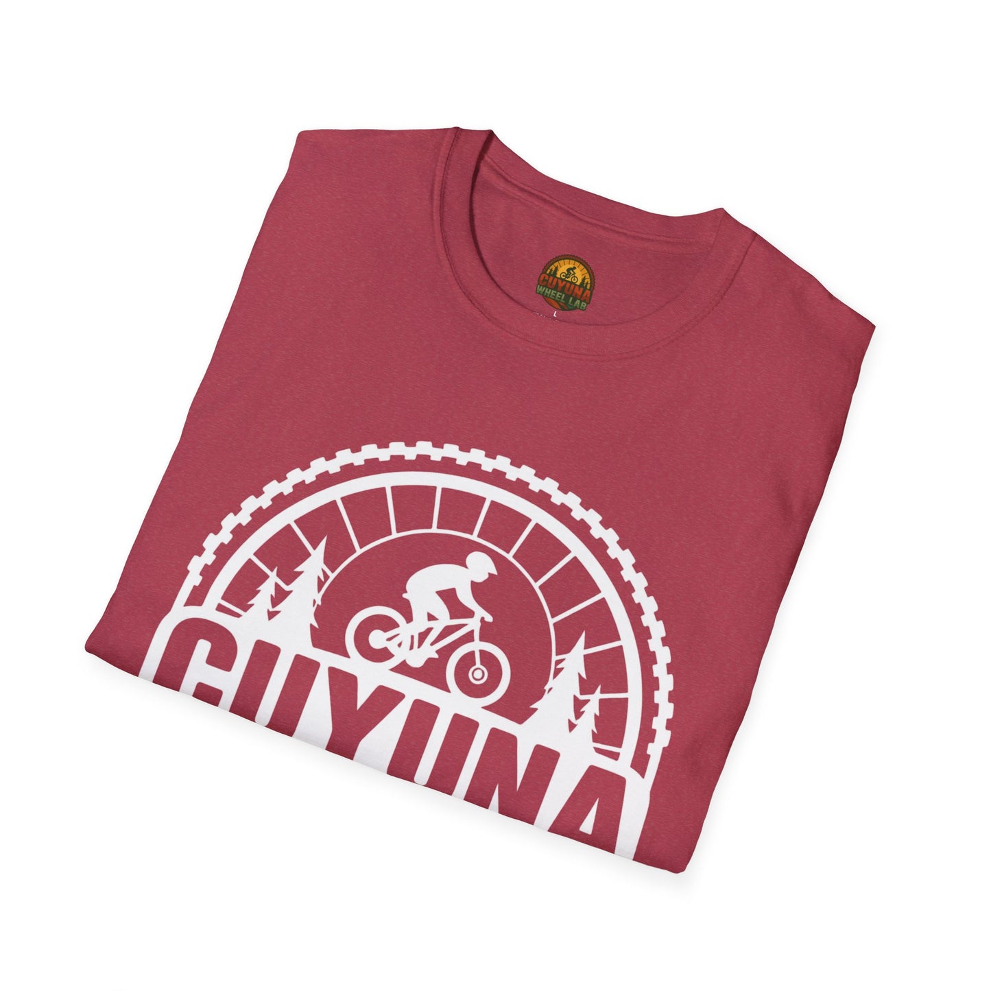 Cuyuna Wheel Lab T-Shirt, Unisex Cycling Shirt, Biking Gift, Mountain Bike Tee, Outdoor Adventure Apparel