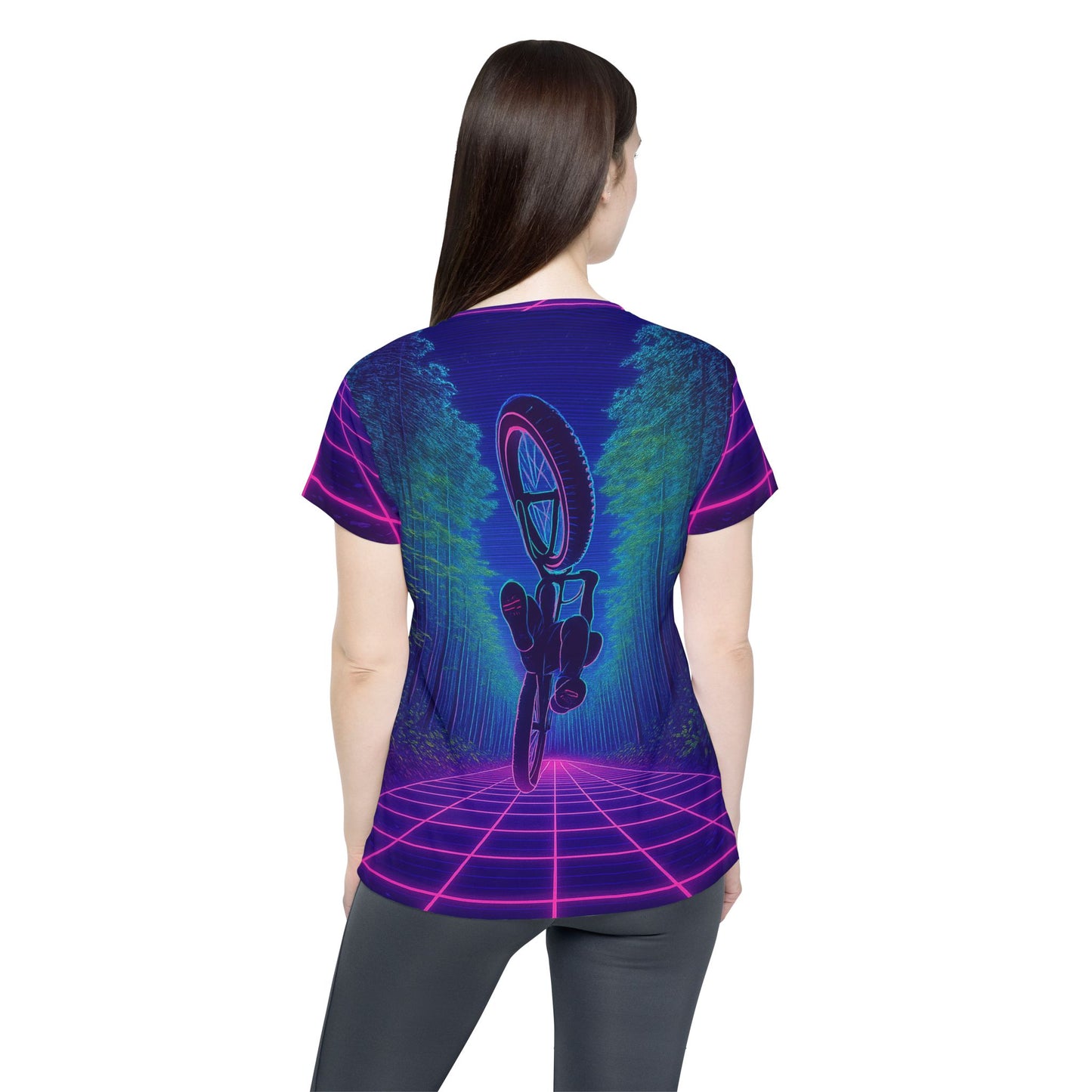 Women's Retro Neon Tech T Jersey