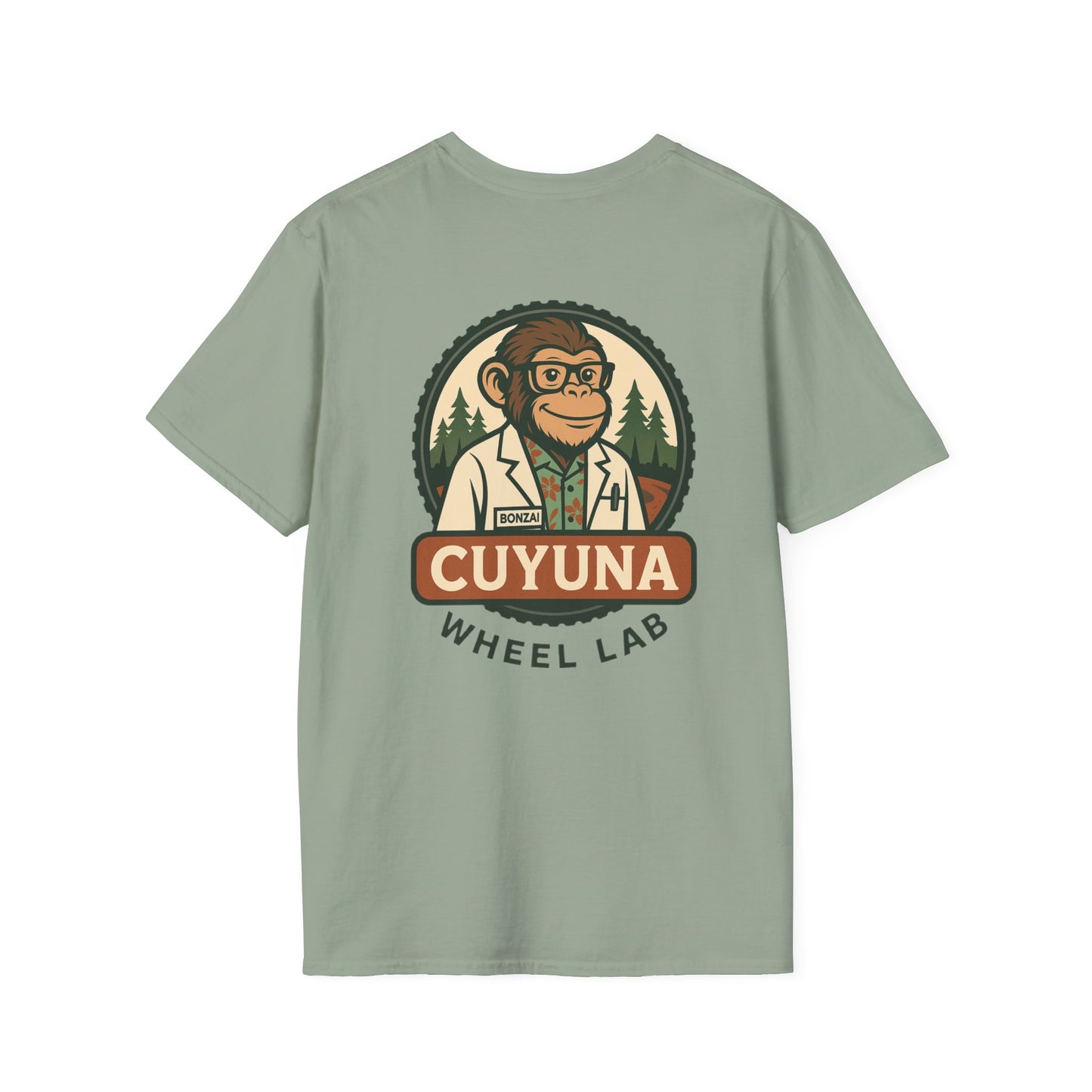 Cuyuna Wheel Lab Unisex T-Shirt - Perfect for Cyclists, Outdoor Enthusiasts, Gifts for Bike Lovers, Casual Wear, Unique Graphic Tee