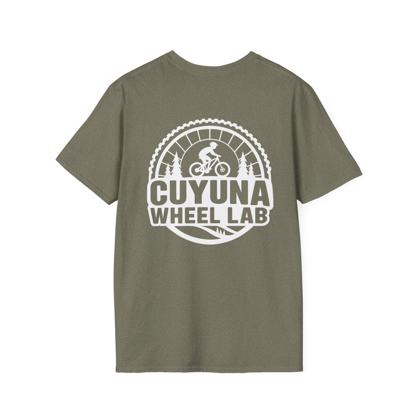 Cuyuna Wheel Lab T-Shirt, Unisex Cycling Shirt, Biking Gift, Mountain Bike Tee, Outdoor Adventure Apparel