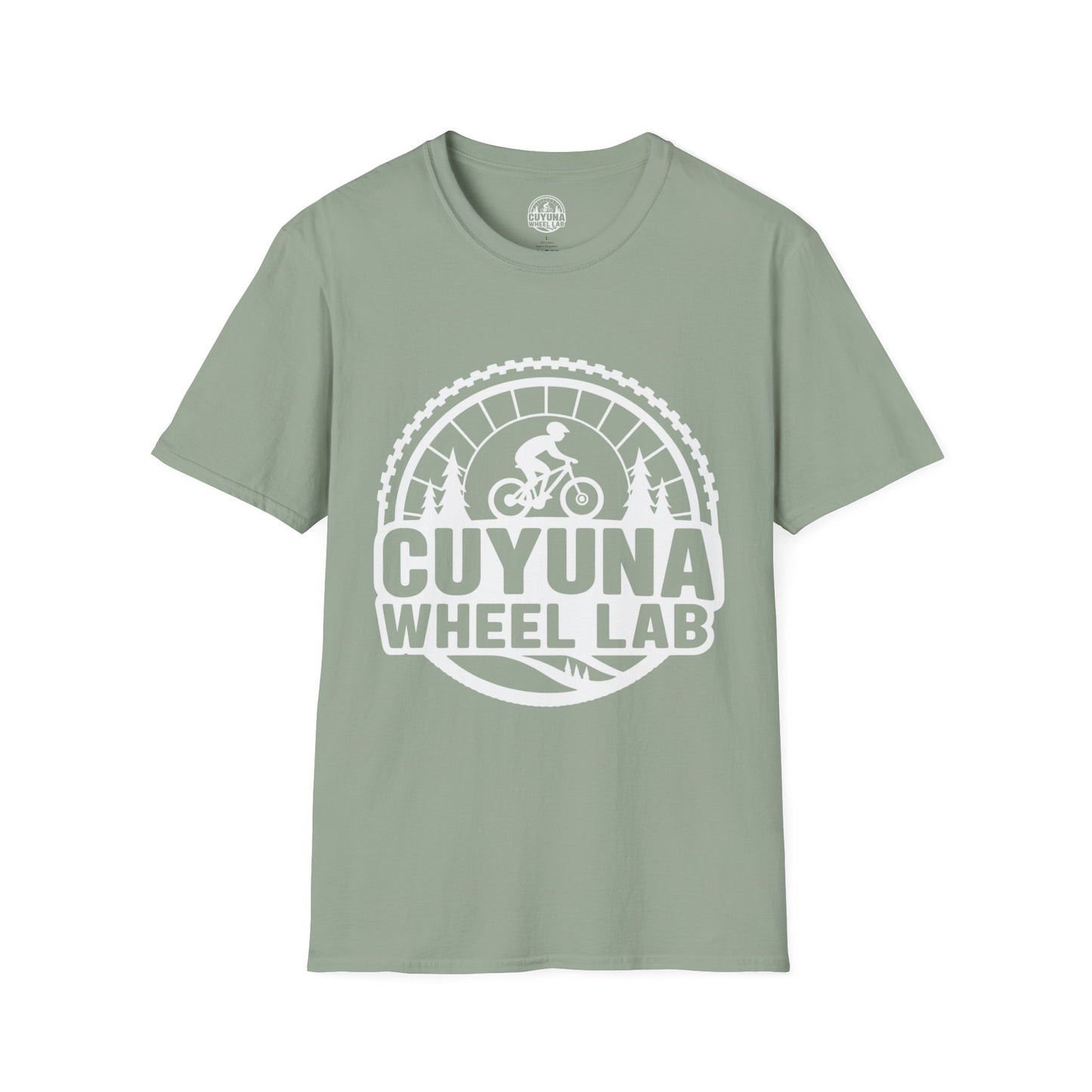 Cuyuna Wheel Lab Unisex T-Shirt - Perfect for Cyclists, Outdoor Enthusiasts, Gifts for Bike Lovers, Casual Wear, Unique Graphic Tee