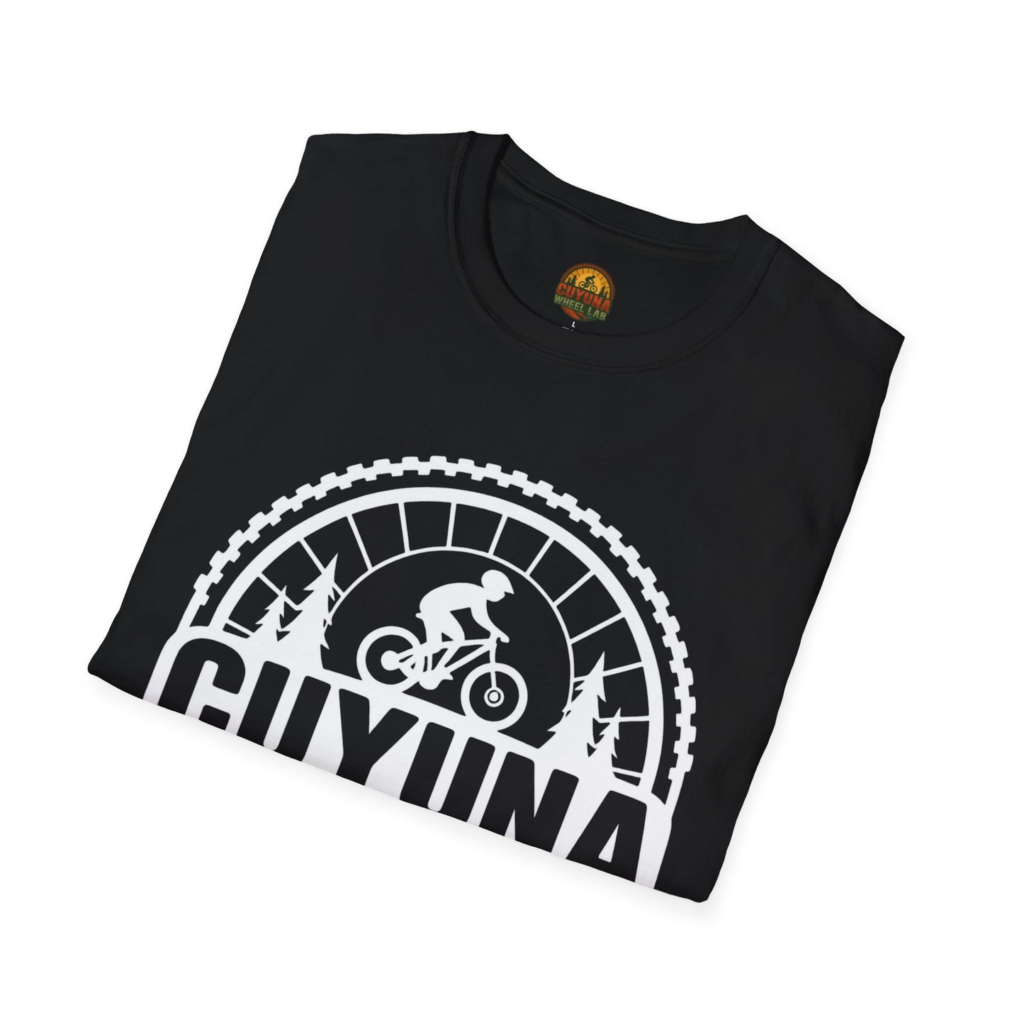 Cuyuna Wheel Lab T-Shirt, Unisex Cycling Shirt, Biking Gift, Mountain Bike Tee, Outdoor Adventure Apparel