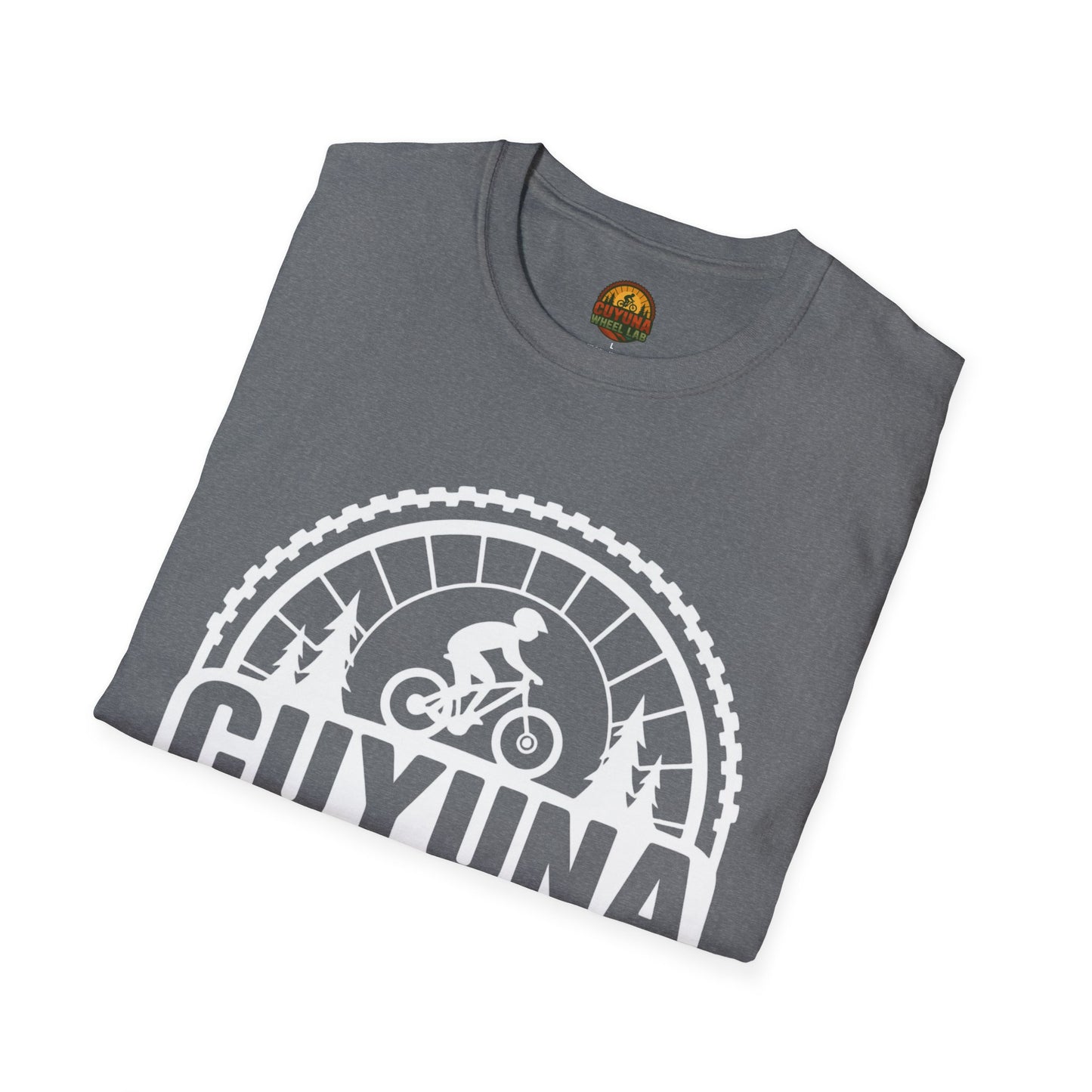 Cuyuna Wheel Lab T-Shirt, Unisex Cycling Shirt, Biking Gift, Mountain Bike Tee, Outdoor Adventure Apparel