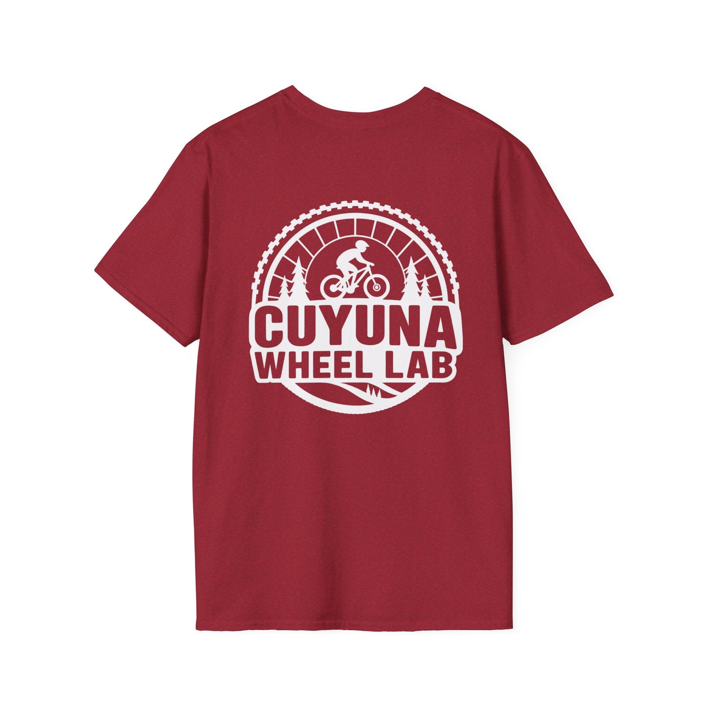 Cuyuna Wheel Lab T-Shirt, Unisex Cycling Shirt, Biking Gift, Mountain Bike Tee, Outdoor Adventure Apparel