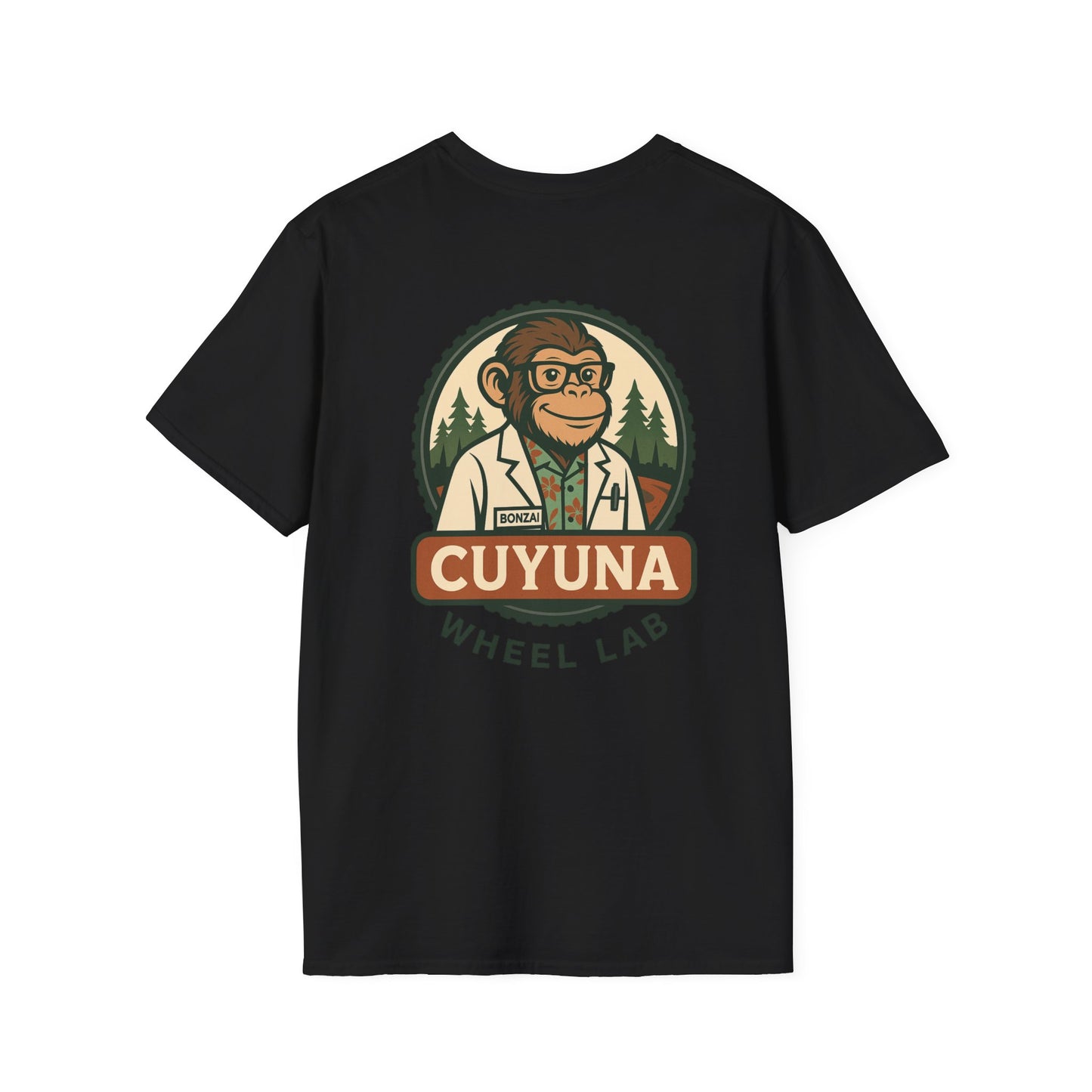Cuyuna Wheel Lab Unisex T-Shirt - Perfect for Cyclists, Outdoor Enthusiasts, Gifts for Bike Lovers, Casual Wear, Unique Graphic Tee