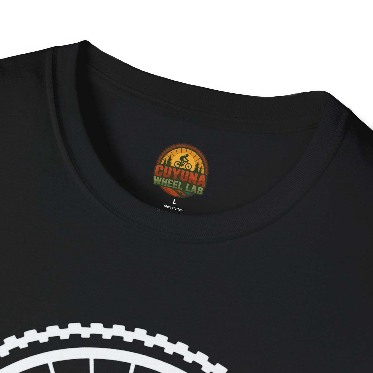 Cuyuna Wheel Lab T-Shirt, Unisex Cycling Shirt, Biking Gift, Mountain Bike Tee, Outdoor Adventure Apparel
