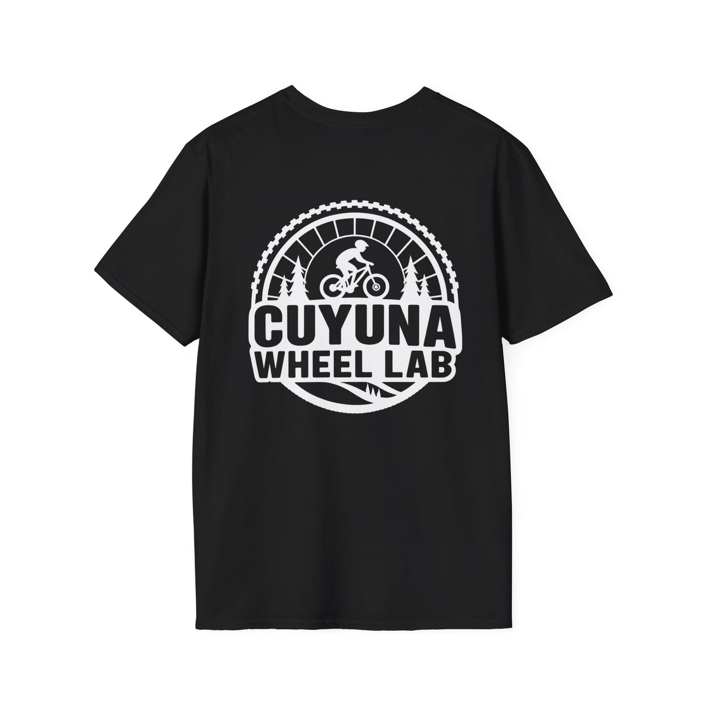 Cuyuna Wheel Lab T-Shirt, Unisex Cycling Shirt, Biking Gift, Mountain Bike Tee, Outdoor Adventure Apparel