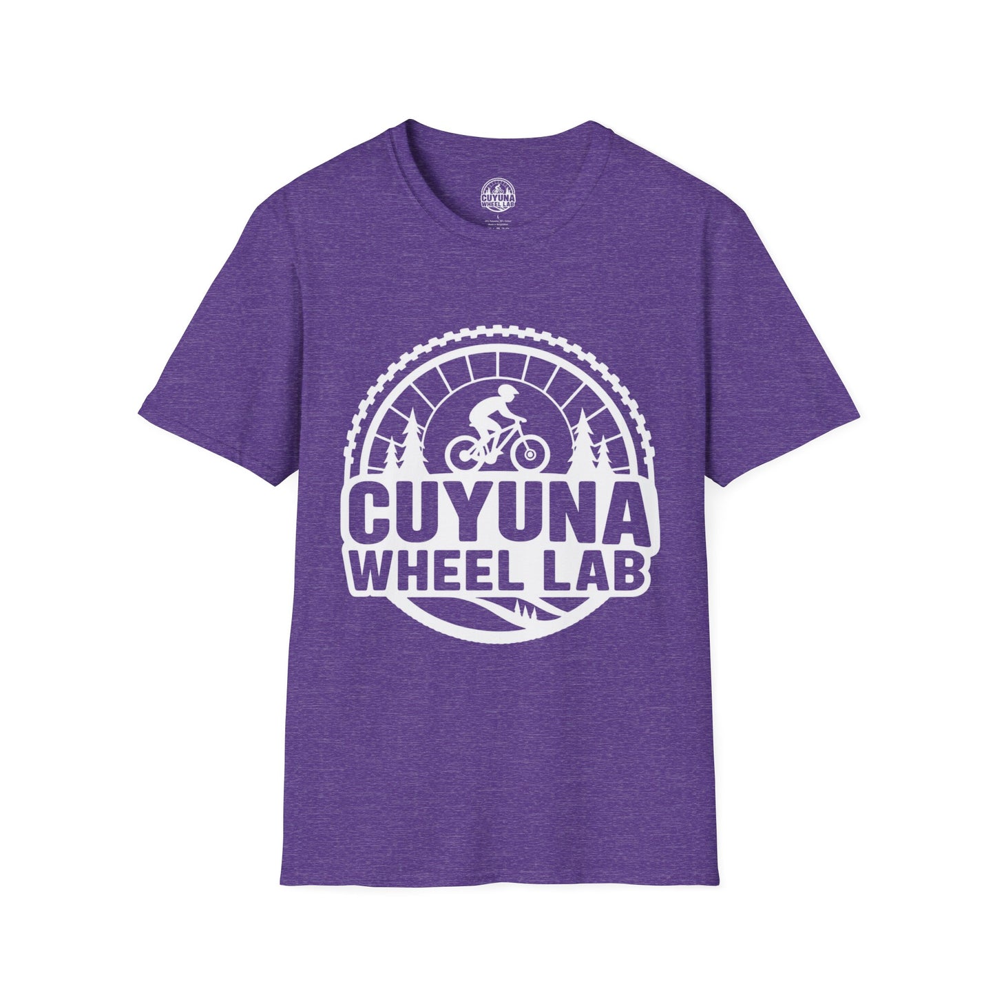 Cuyuna Wheel Lab Unisex T-Shirt - Perfect for Cyclists, Outdoor Enthusiasts, Gifts for Bike Lovers, Casual Wear, Unique Graphic Tee