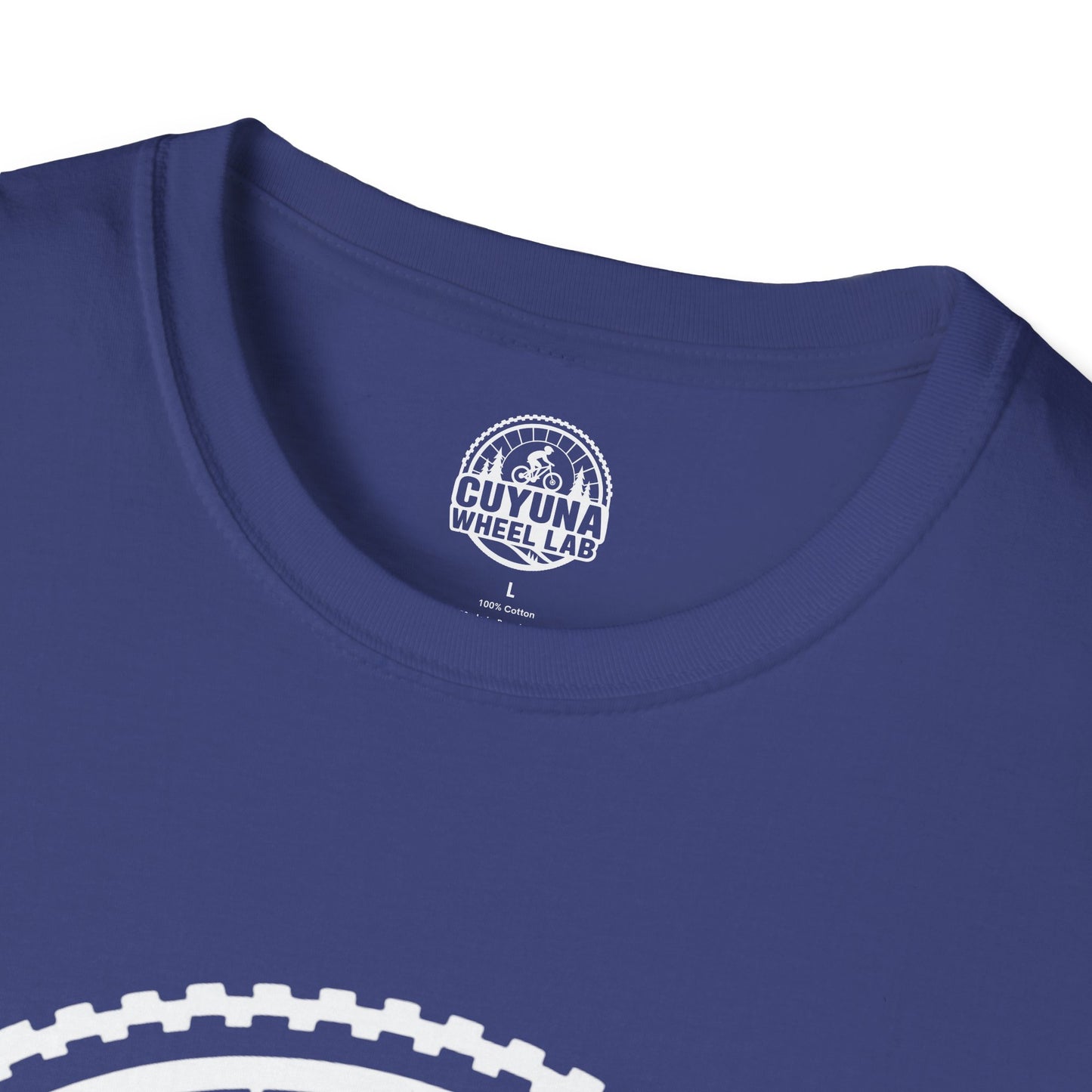 Cuyuna Wheel Lab Unisex T-Shirt - Perfect for Cyclists, Outdoor Enthusiasts, Gifts for Bike Lovers, Casual Wear, Unique Graphic Tee