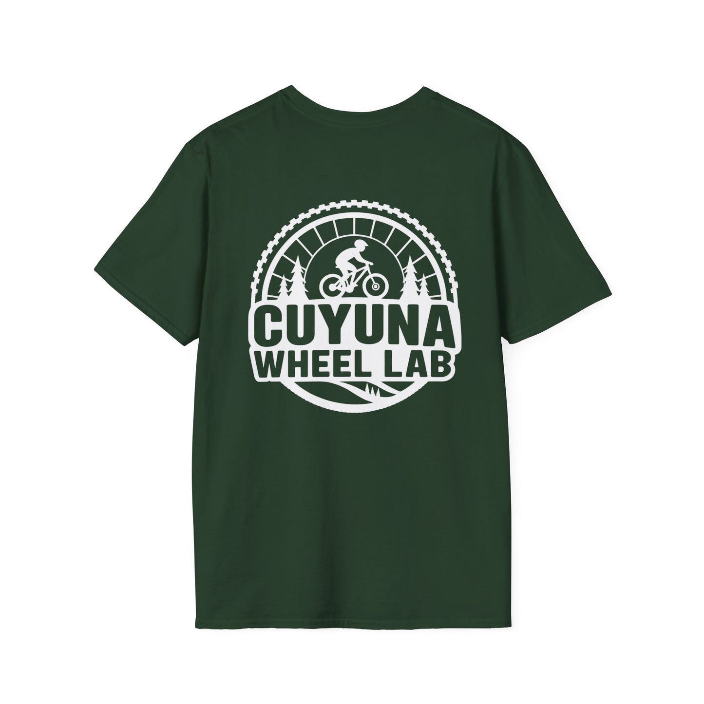 Cuyuna Wheel Lab T-Shirt, Unisex Cycling Shirt, Biking Gift, Mountain Bike Tee, Outdoor Adventure Apparel