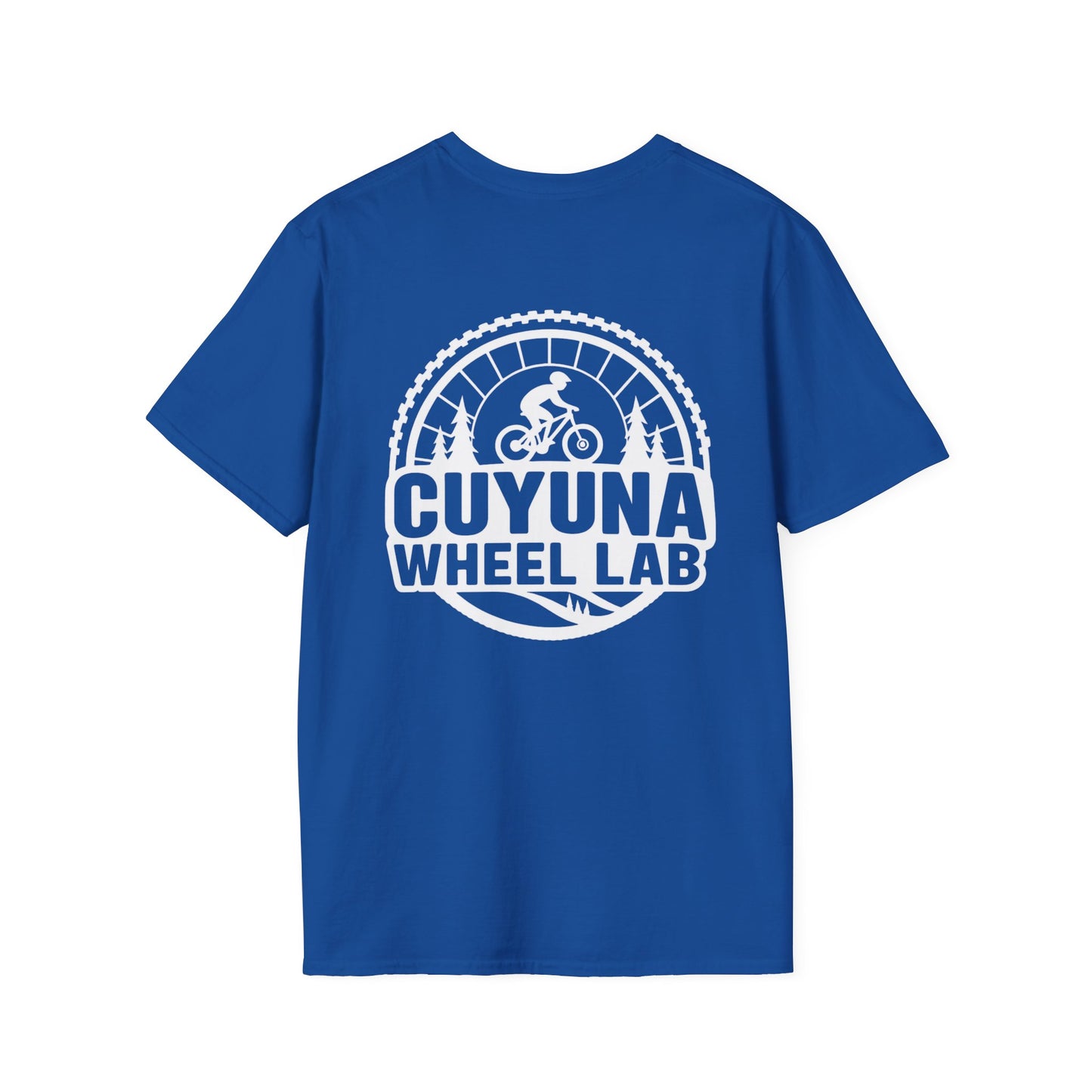 Cuyuna Wheel Lab T-Shirt, Unisex Cycling Shirt, Biking Gift, Mountain Bike Tee, Outdoor Adventure Apparel