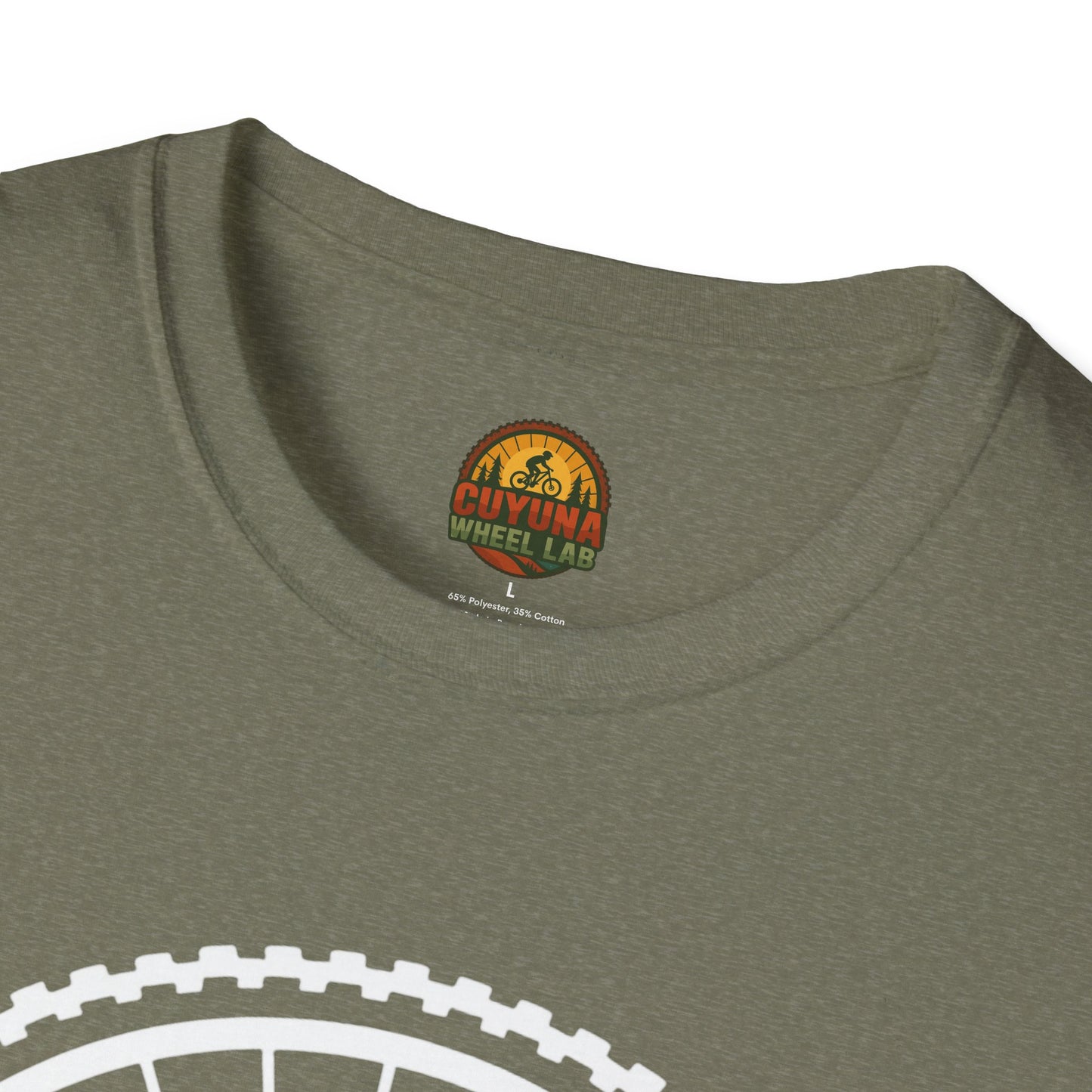 Cuyuna Wheel Lab T-Shirt, Unisex Cycling Shirt, Biking Gift, Mountain Bike Tee, Outdoor Adventure Apparel
