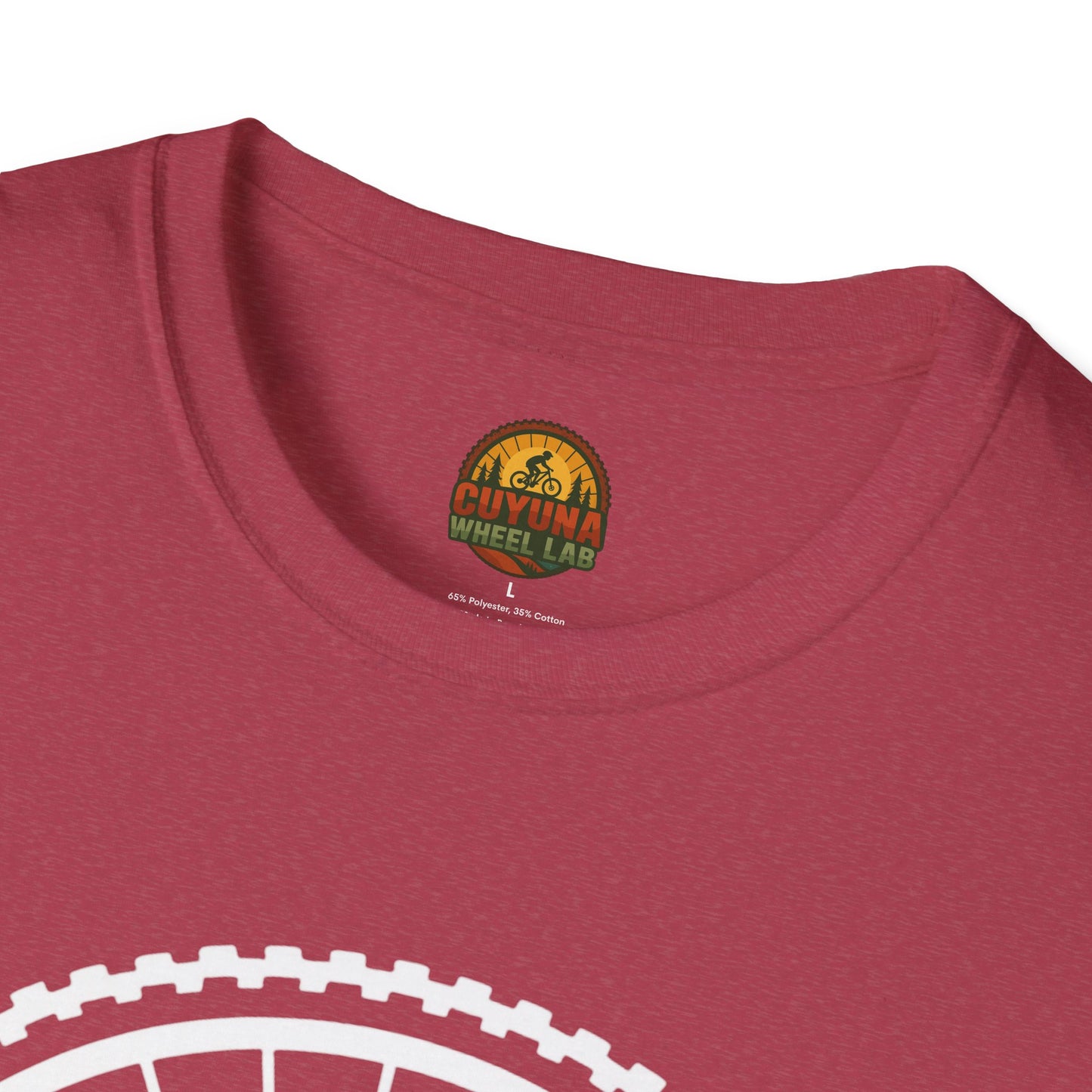 Cuyuna Wheel Lab T-Shirt, Unisex Cycling Shirt, Biking Gift, Mountain Bike Tee, Outdoor Adventure Apparel
