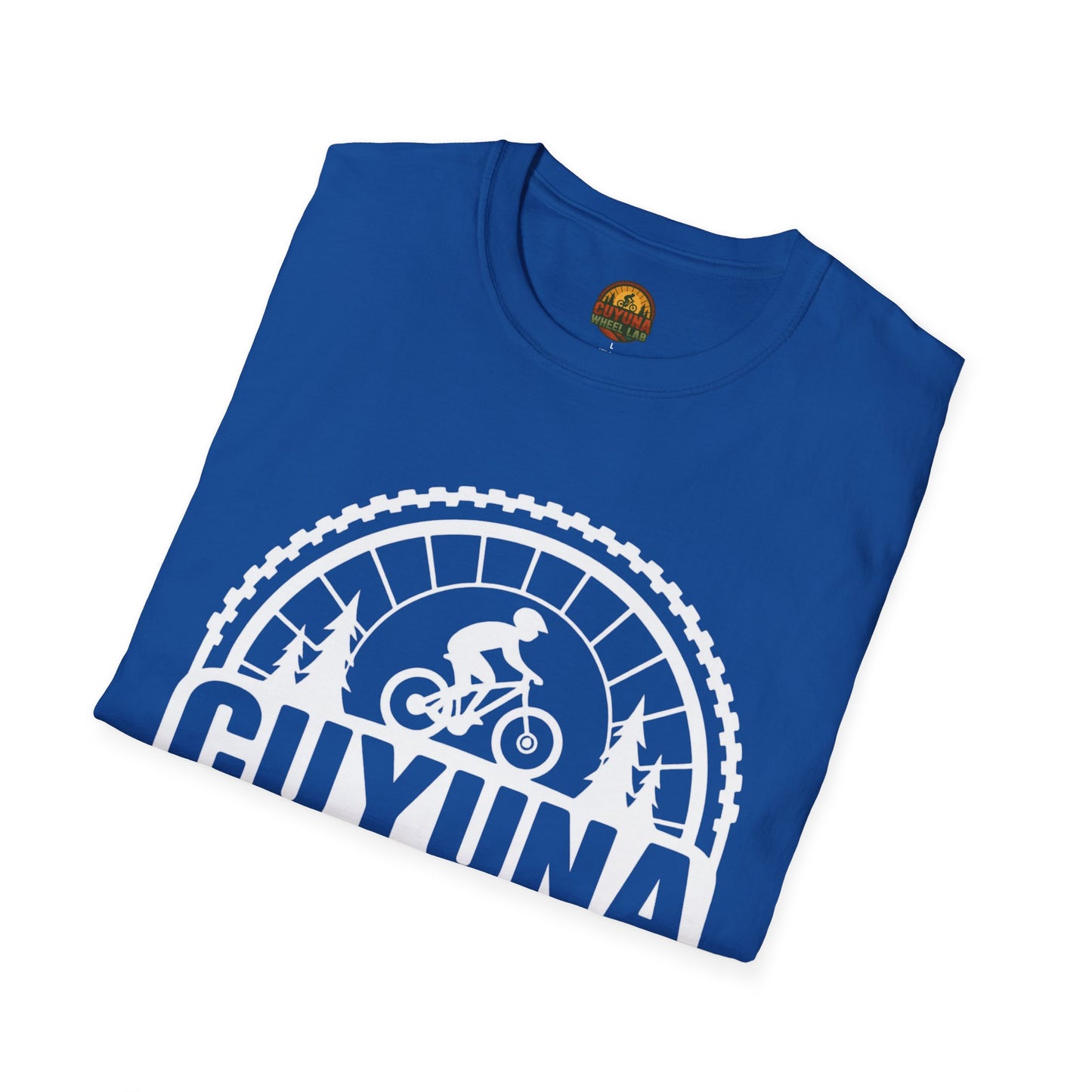 Cuyuna Wheel Lab T-Shirt, Unisex Cycling Shirt, Biking Gift, Mountain Bike Tee, Outdoor Adventure Apparel