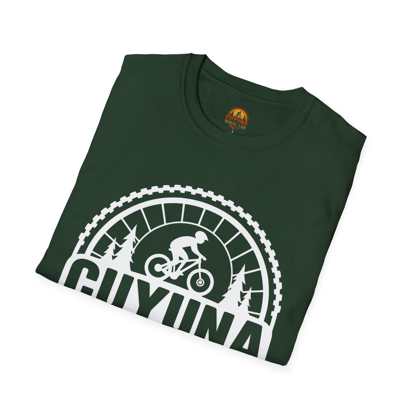 Cuyuna Wheel Lab T-Shirt, Unisex Cycling Shirt, Biking Gift, Mountain Bike Tee, Outdoor Adventure Apparel