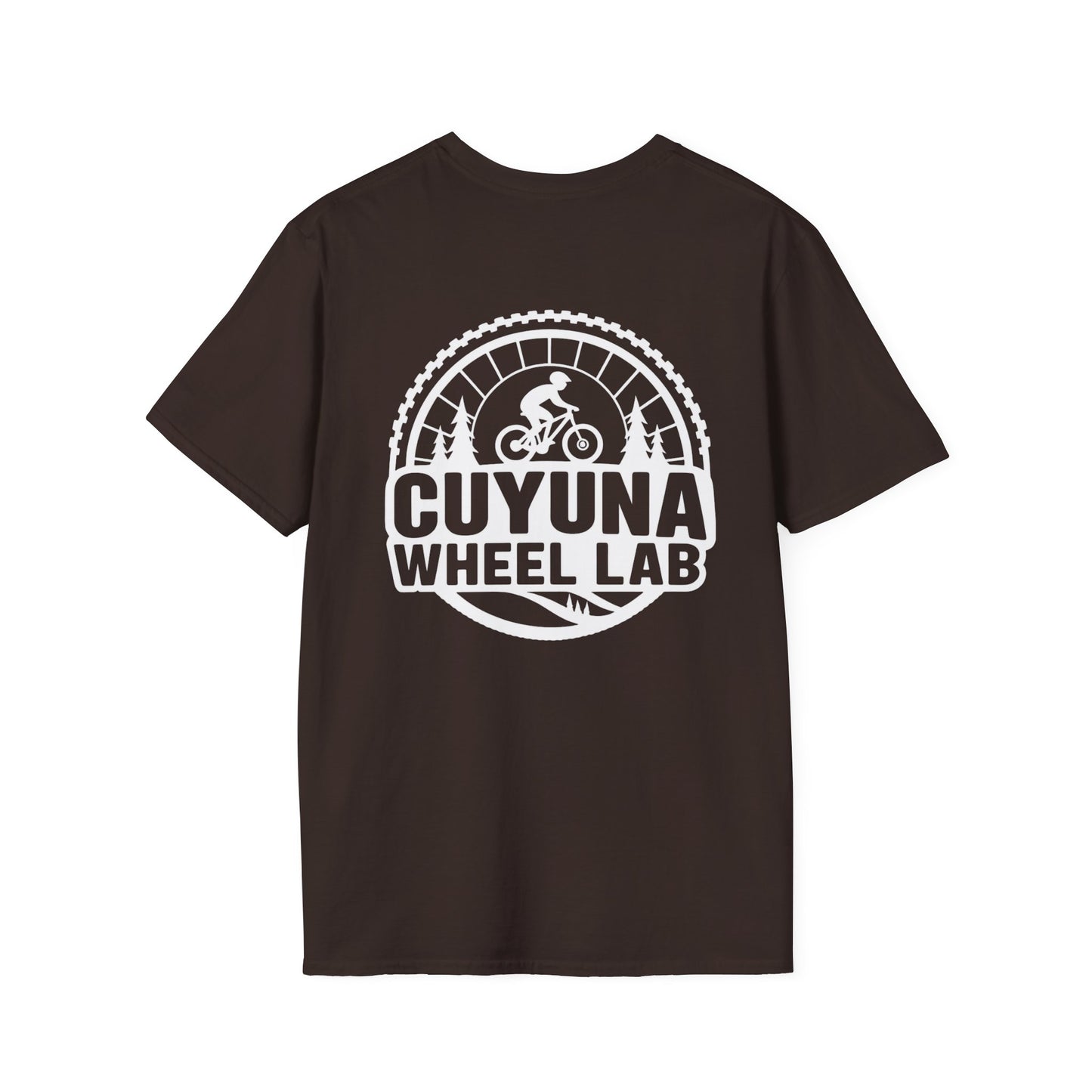 Cuyuna Wheel Lab T-Shirt, Unisex Cycling Shirt, Biking Gift, Mountain Bike Tee, Outdoor Adventure Apparel