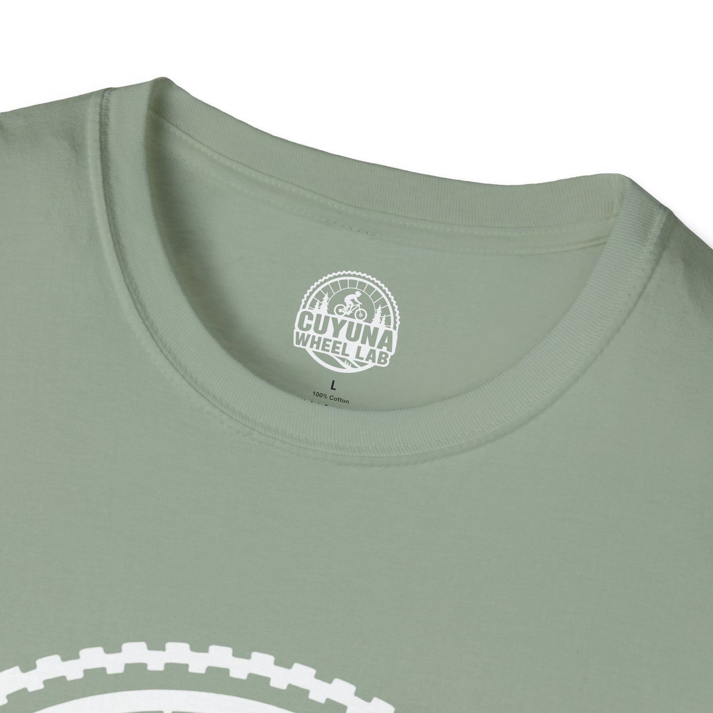 Cuyuna Wheel Lab Unisex T-Shirt - Perfect for Cyclists, Outdoor Enthusiasts, Gifts for Bike Lovers, Casual Wear, Unique Graphic Tee
