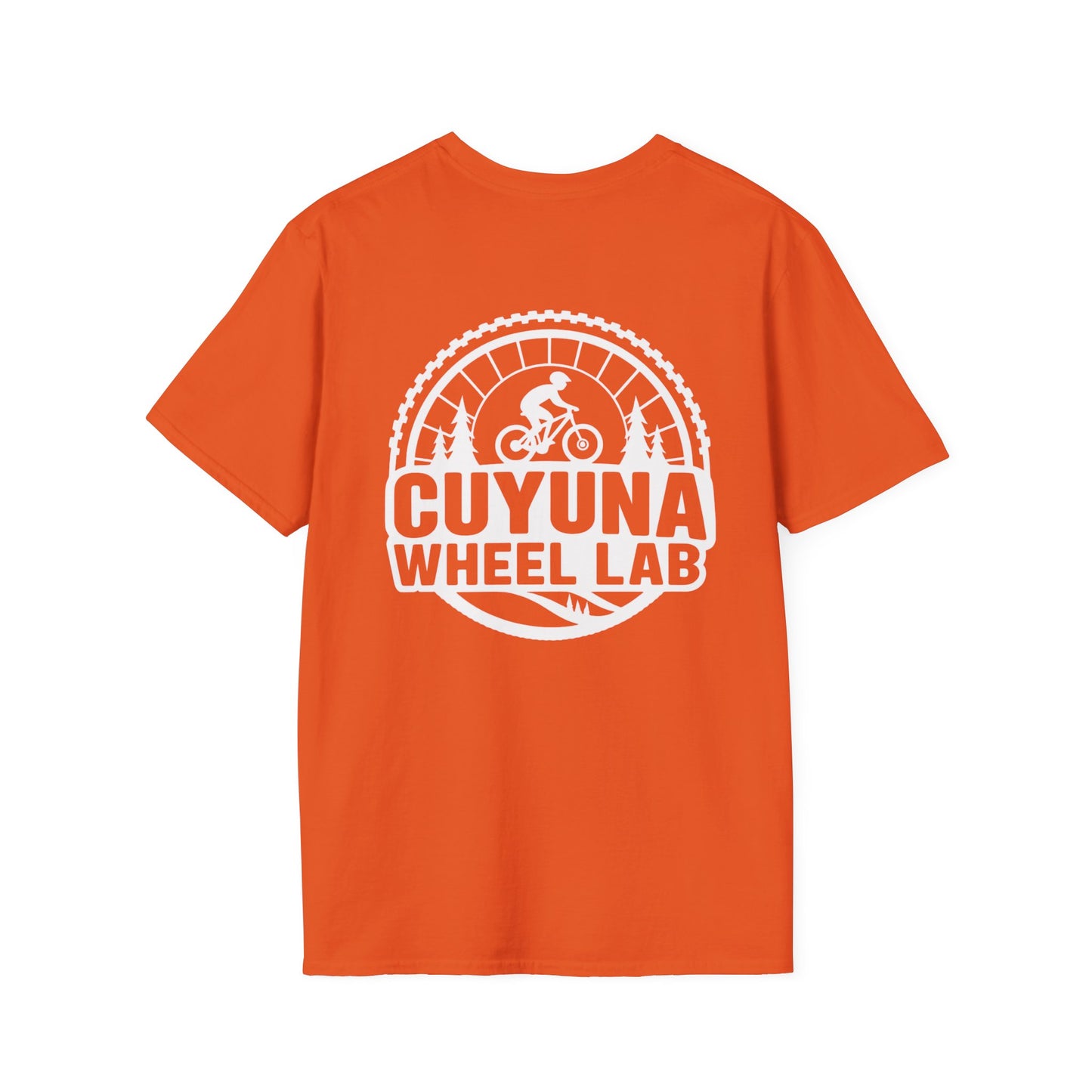 Cuyuna Wheel Lab T-Shirt, Unisex Cycling Shirt, Biking Gift, Mountain Bike Tee, Outdoor Adventure Apparel