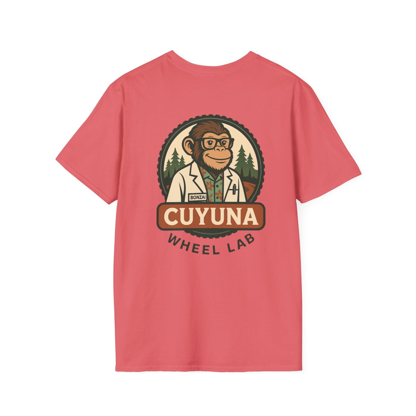 Cuyuna Wheel Lab Unisex T-Shirt - Perfect for Cyclists, Outdoor Enthusiasts, Gifts for Bike Lovers, Casual Wear, Unique Graphic Tee