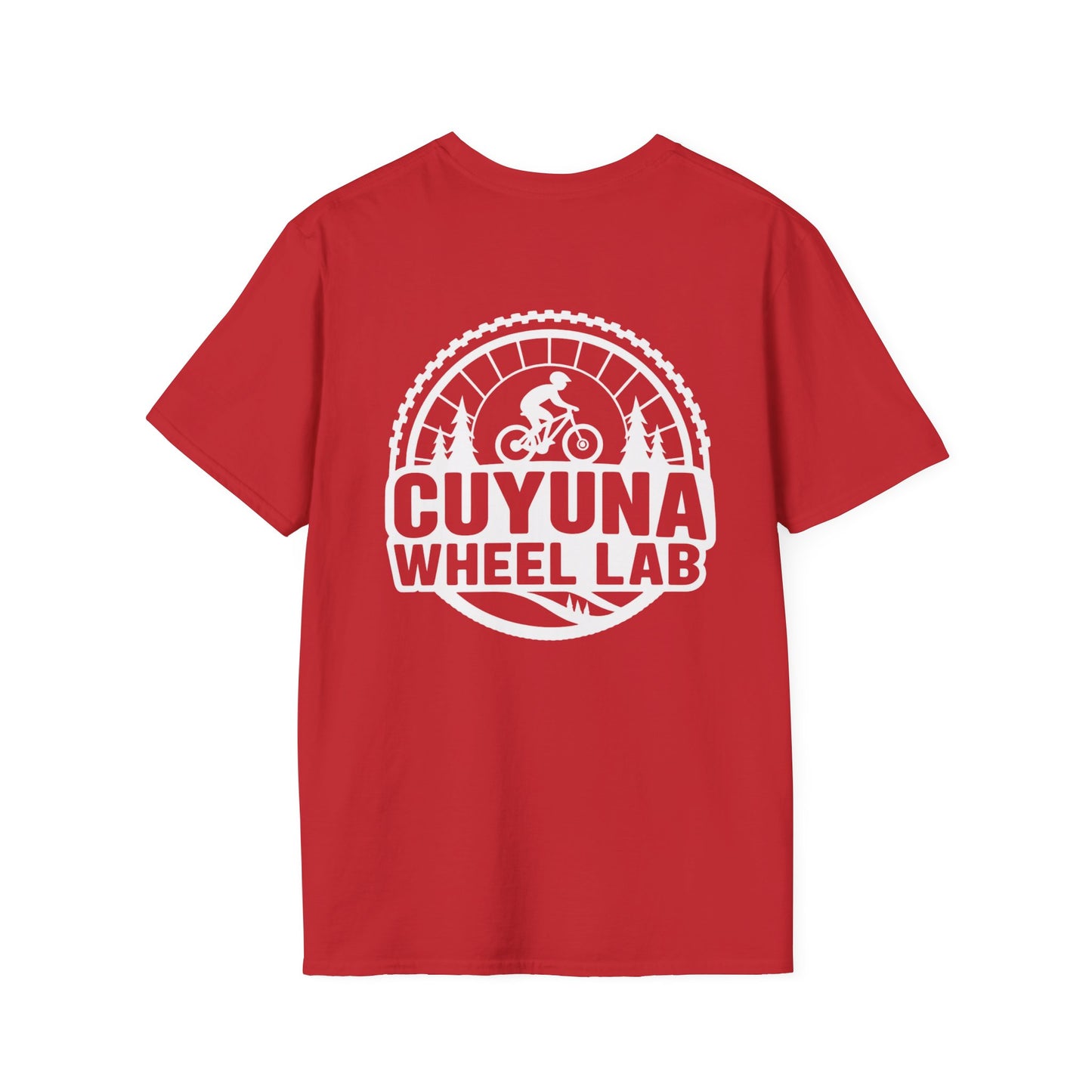 Cuyuna Wheel Lab T-Shirt, Unisex Cycling Shirt, Biking Gift, Mountain Bike Tee, Outdoor Adventure Apparel
