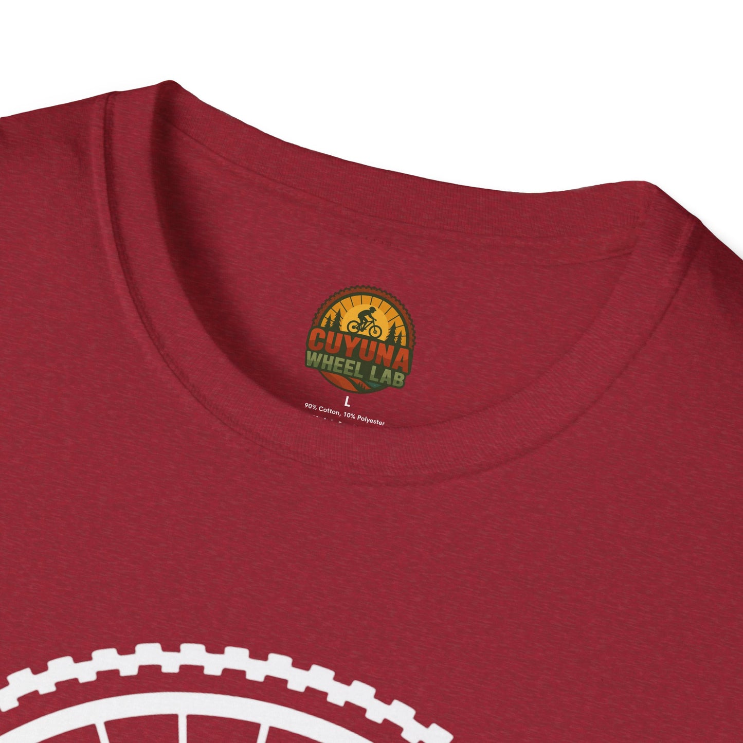 Cuyuna Wheel Lab T-Shirt, Unisex Cycling Shirt, Biking Gift, Mountain Bike Tee, Outdoor Adventure Apparel