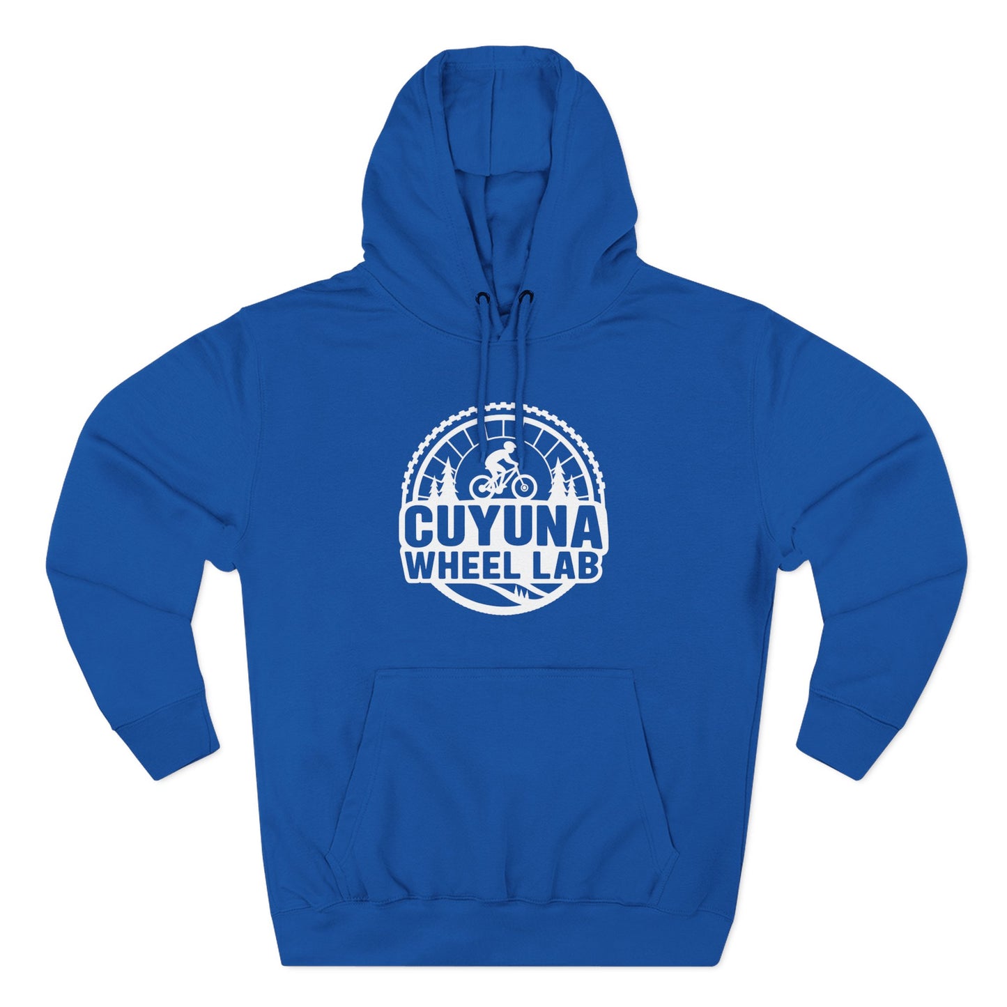 Cuyuna Wheel Lab Fleece Hoodie - Cozy Athletic Wear for Cyclists, Outdoor Adventure Gift, Casual Layering, Fall & Winter Hoodie, [...]