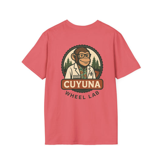 Cuyuna Wheel Lab Bonzai Unisex T-Shirt - Perfect for Cyclists, Outdoor Enthusiasts, Gifts for Bike Lovers, Casual Wear, Unique Graphic Tee