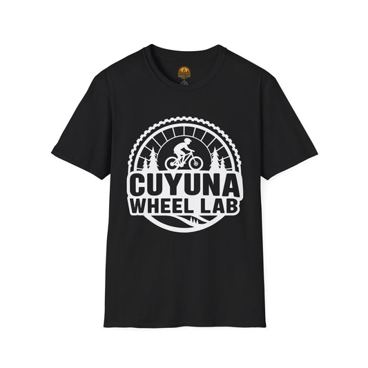 Cuyuna Wheel Lab T-Shirt, Unisex Cycling Shirt, Biking Gift, Mountain Bike Tee, Outdoor Adventure Apparel