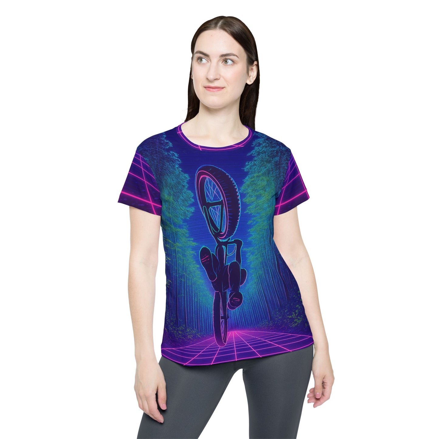 Women's Retro Neon Tech T Jersey
