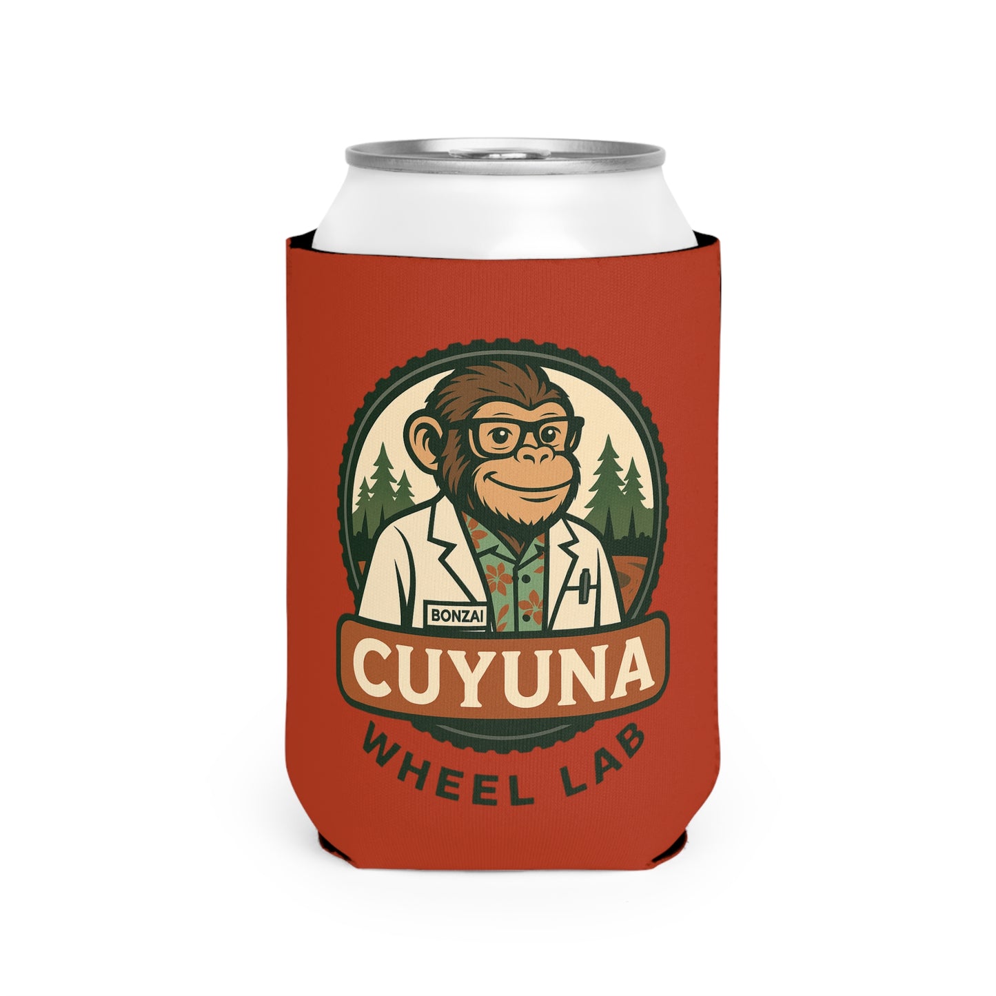 Cuyuna Wheel Lab Bonzai Can Cooler Sleeve | Bike Enthusiast Gift, Outdoor Adventure Drink Holder, Camping Accessory, Summer Party Favor, [...]