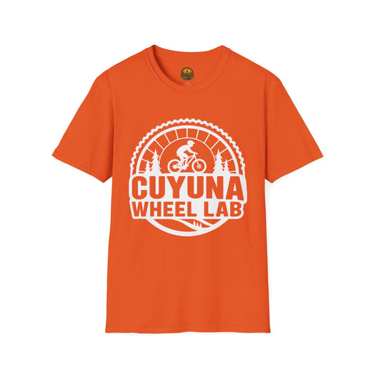 Cuyuna Wheel Lab T-Shirt, Unisex Cycling Shirt, Biking Gift, Mountain Bike Tee, Outdoor Adventure Apparel