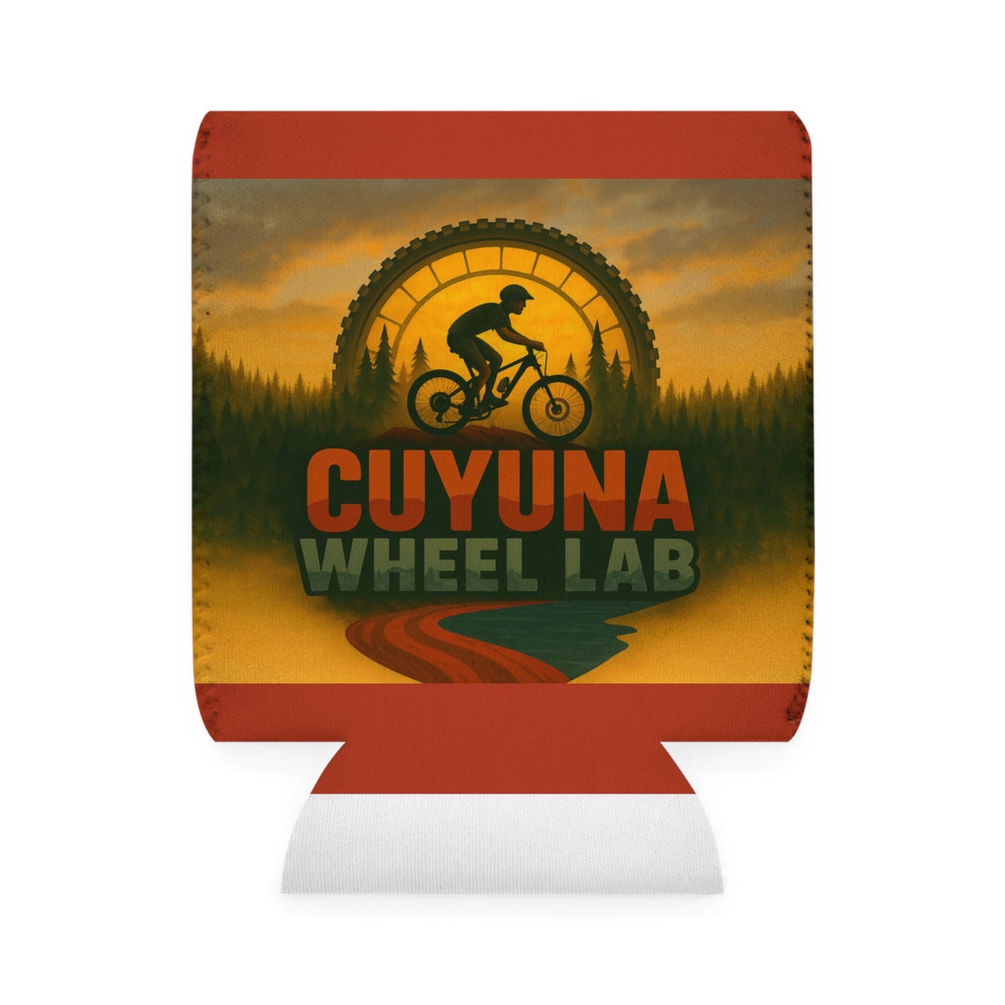 Cuyuna Wheel Lab Can Cooler Sleeve | Bike Enthusiast Gift, Outdoor Adventure Drink Holder, Camping Accessory, Summer Party Favor, [...]