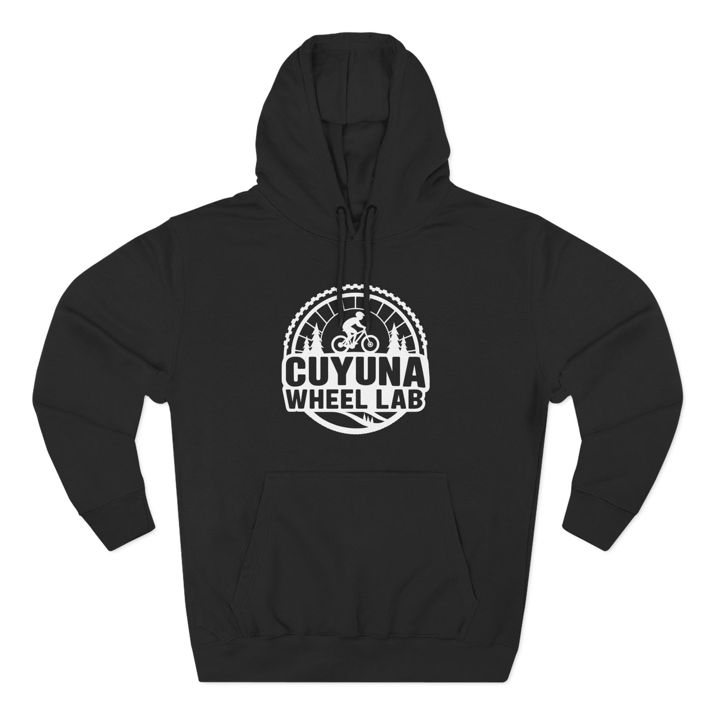 Cuyuna Wheel Lab Fleece Hoodie - Cozy Athletic Wear for Cyclists, Outdoor Adventure Gift, Casual Layering, Fall & Winter Hoodie, [...]