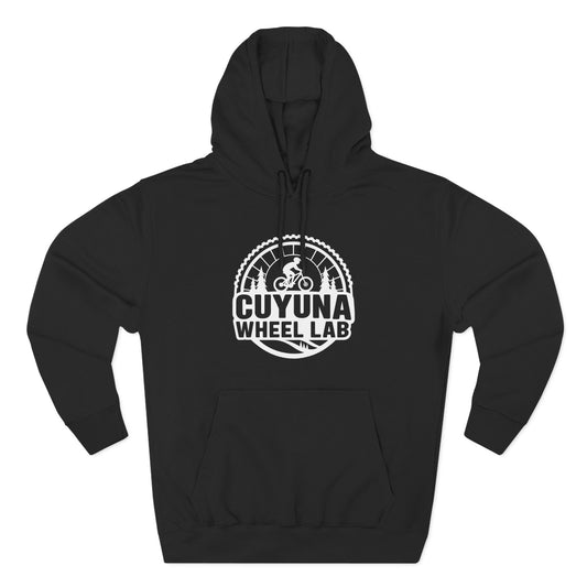 Cuyuna Wheel Lab Fleece Hoodie - Cozy Athletic Wear for Cyclists, Outdoor Adventure Gift, Casual Layering, Fall & Winter Hoodie, [...]