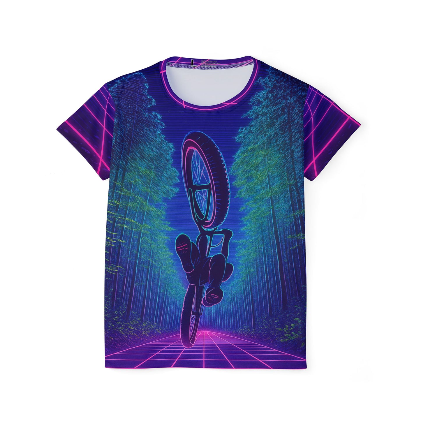 Women's Retro Neon Tech T Jersey